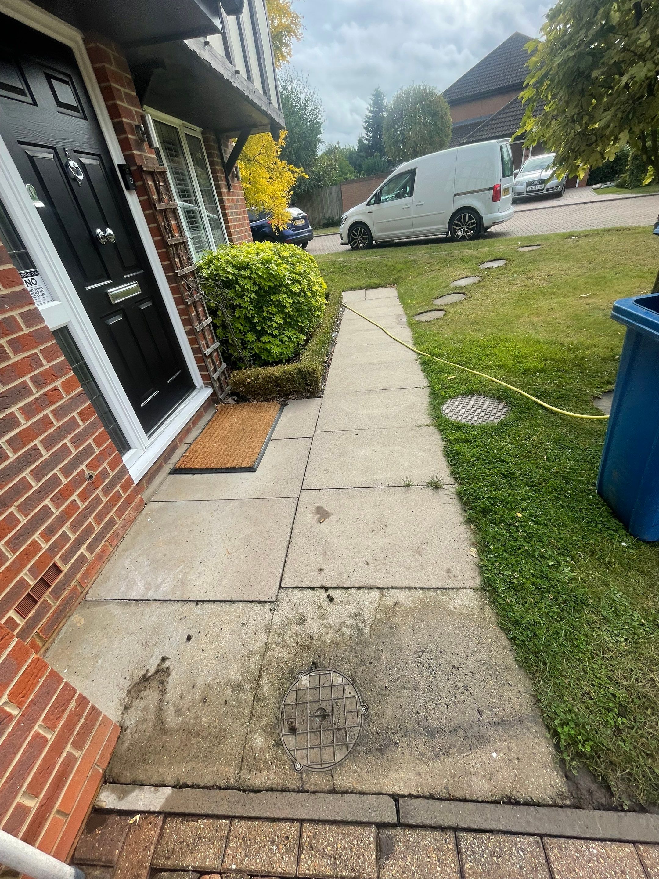 Roof, Driveway And Pathway Clean using Mosmatic FSC and Biocide by Ges Exterior Cleaning ltd