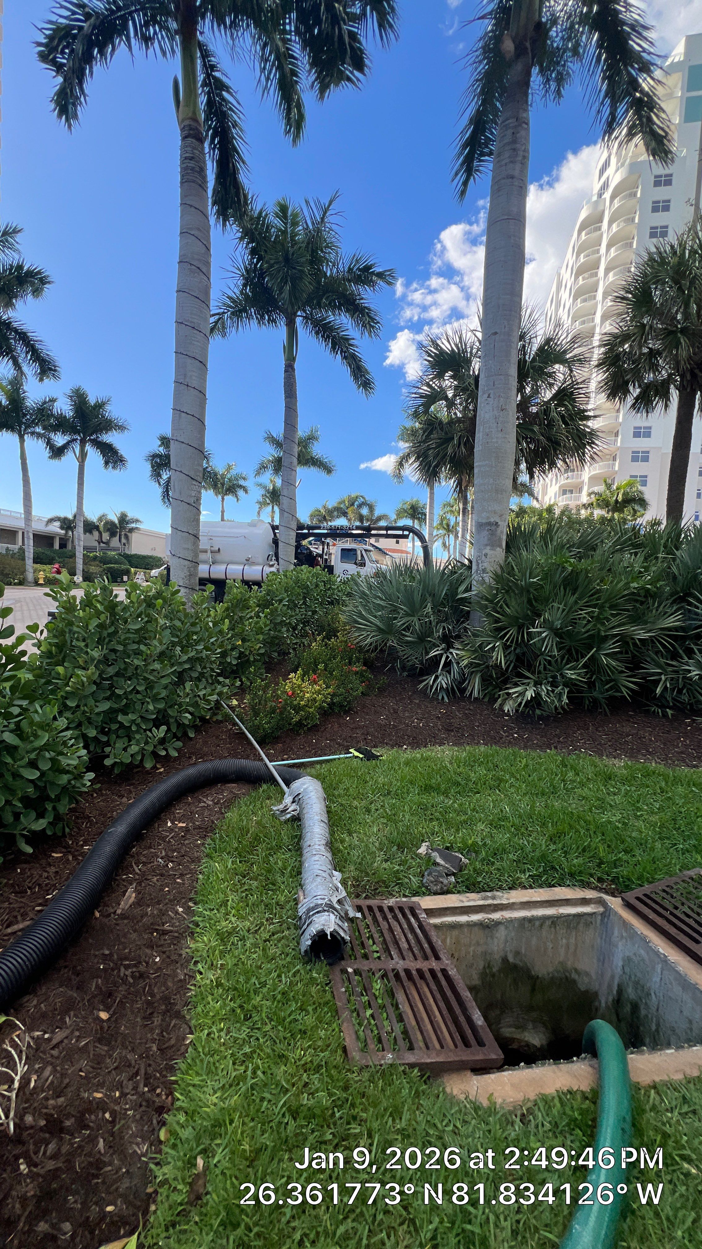 Bonita Bay Condo Stormwater System Maintenance with PRS by APS Power & Water