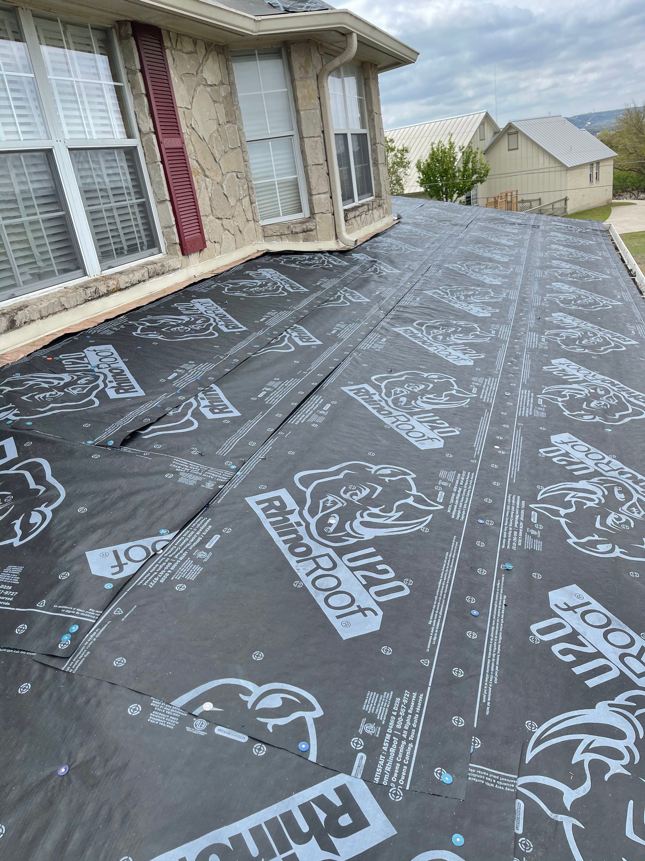 Residential Metal Roof Installation using McElroy Metal by Premier Roofing and Contracting