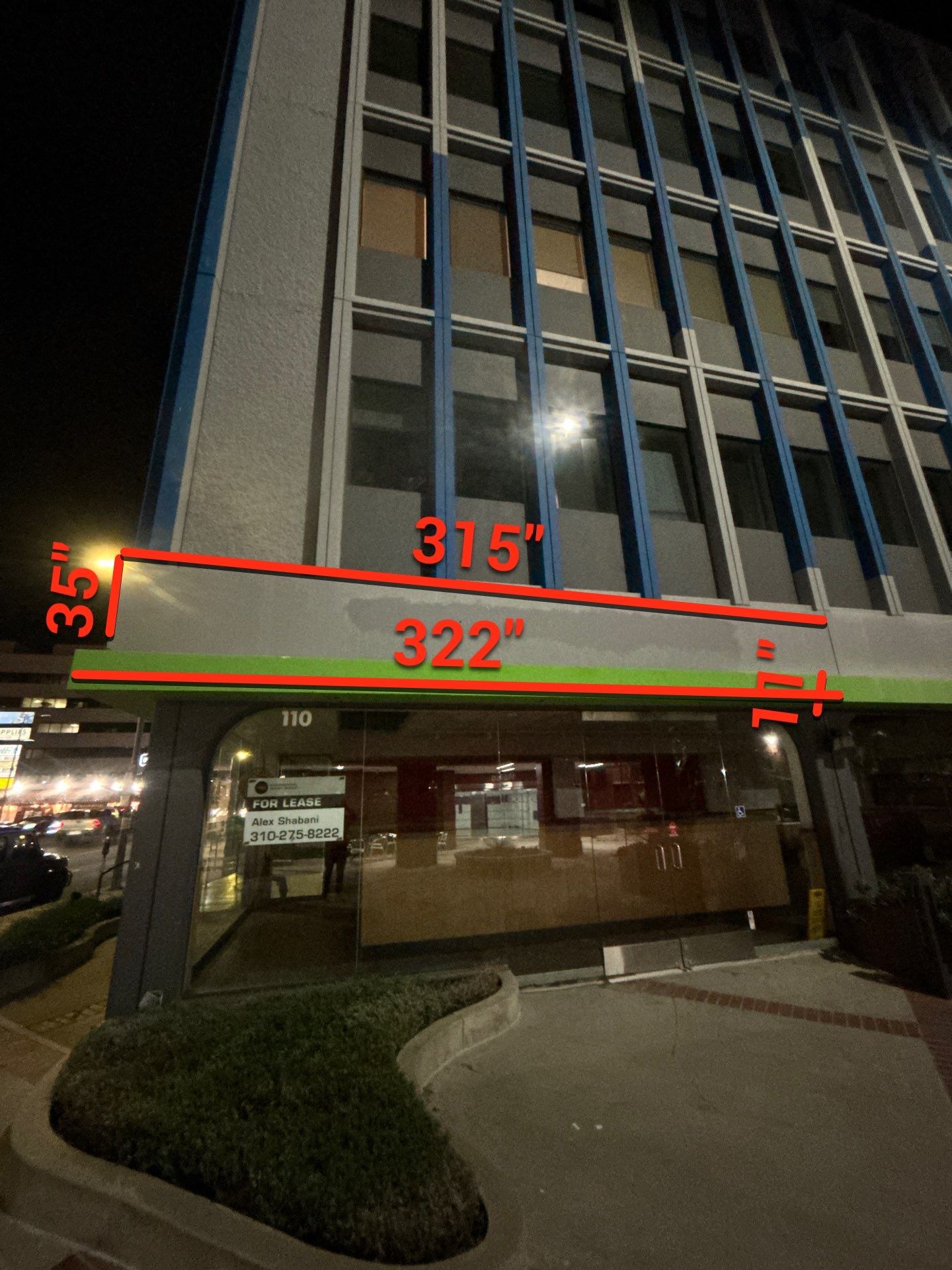 Project in Los Angeles by Golden State Signs