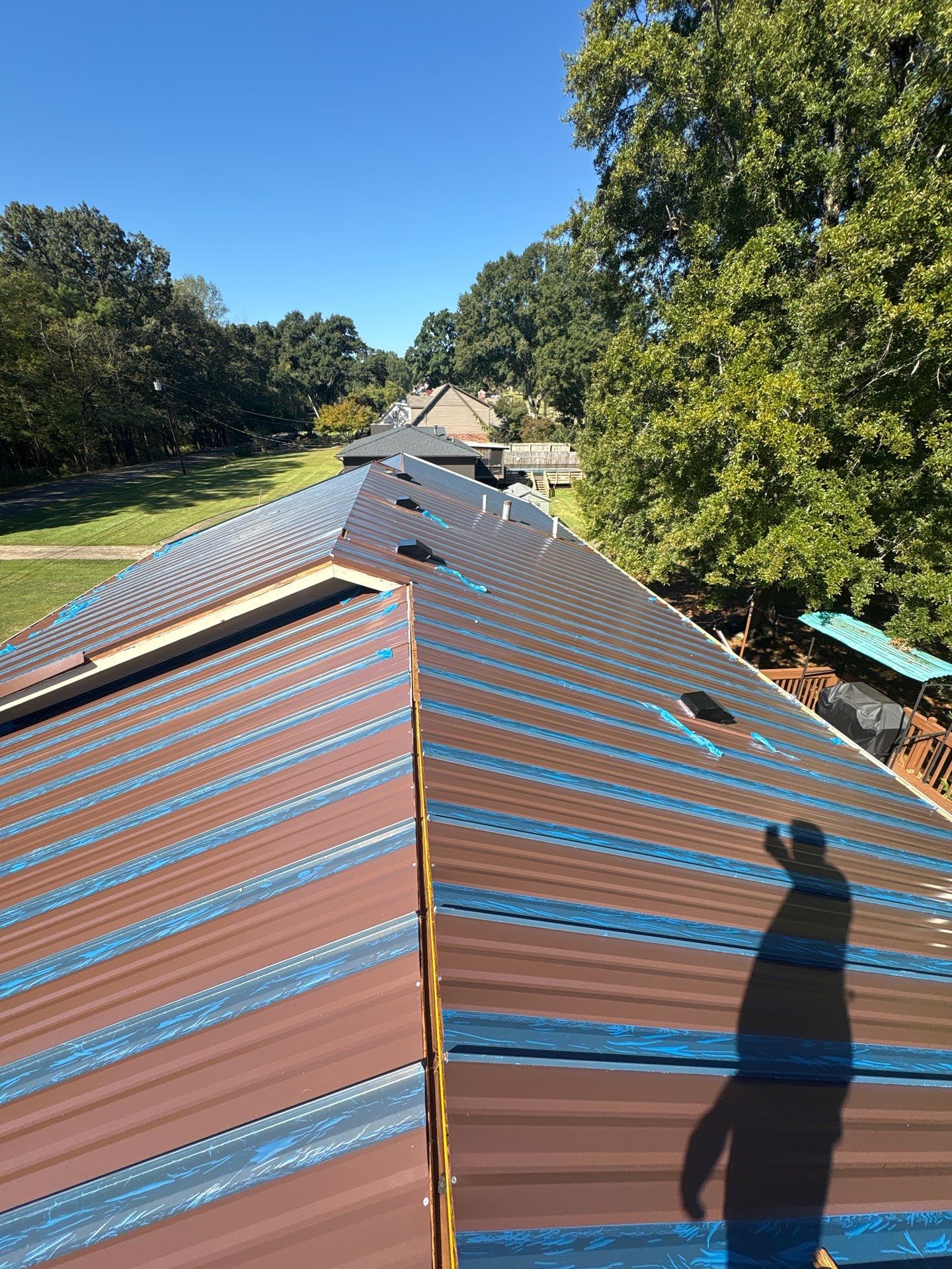 Standing Seam Metal Roof Installation in Trussville by NANOROOF Alabama