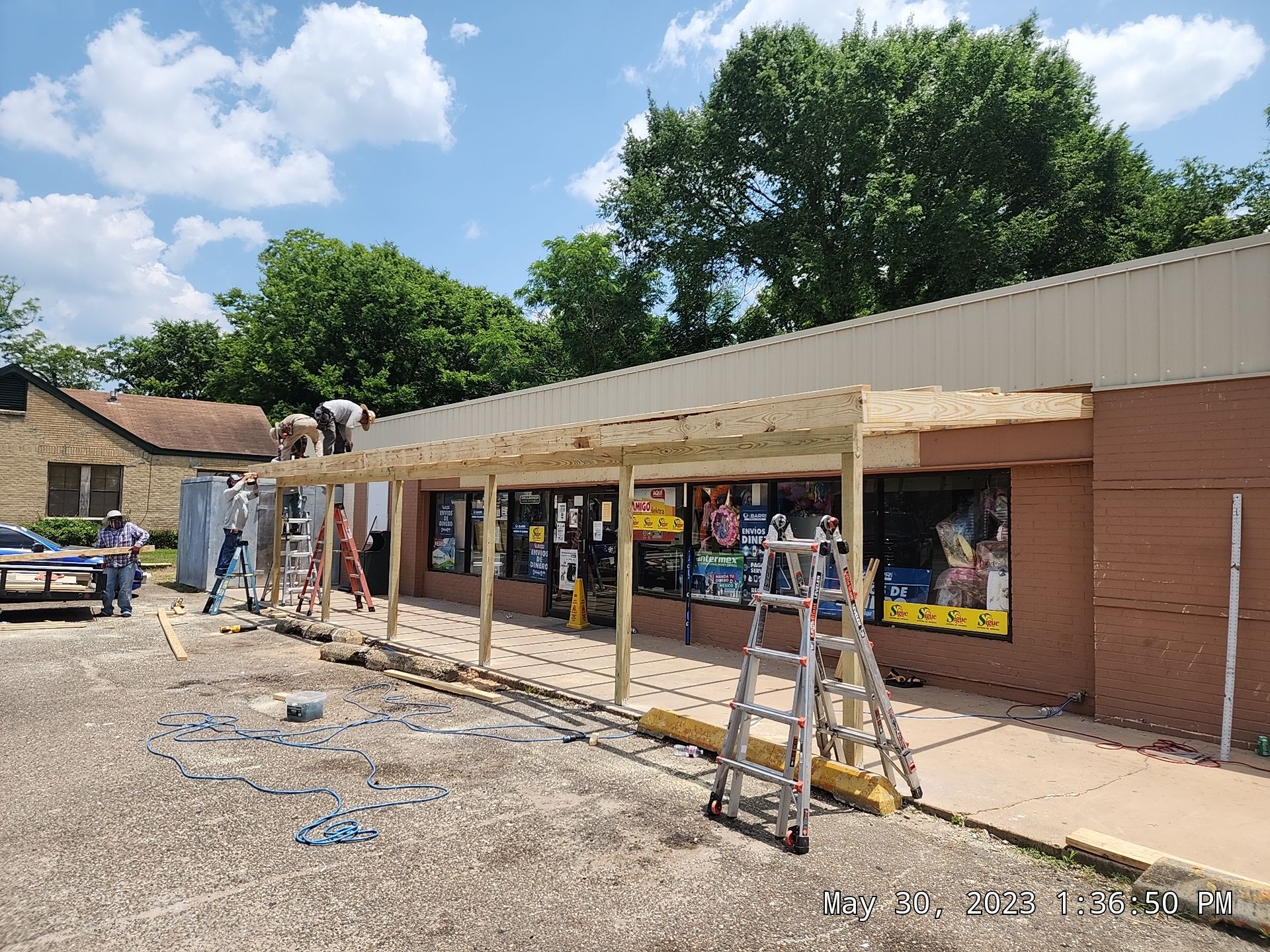 Store Building in Hope by Hostetler Roofing