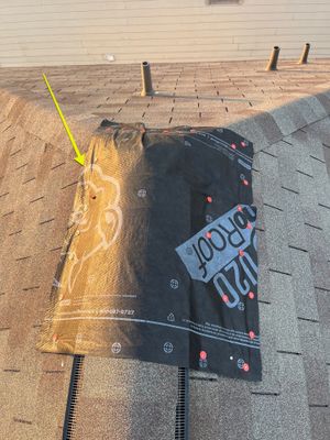 Residential Roofing Repair using Owen's Corning Duration (Lifetime) Shingles