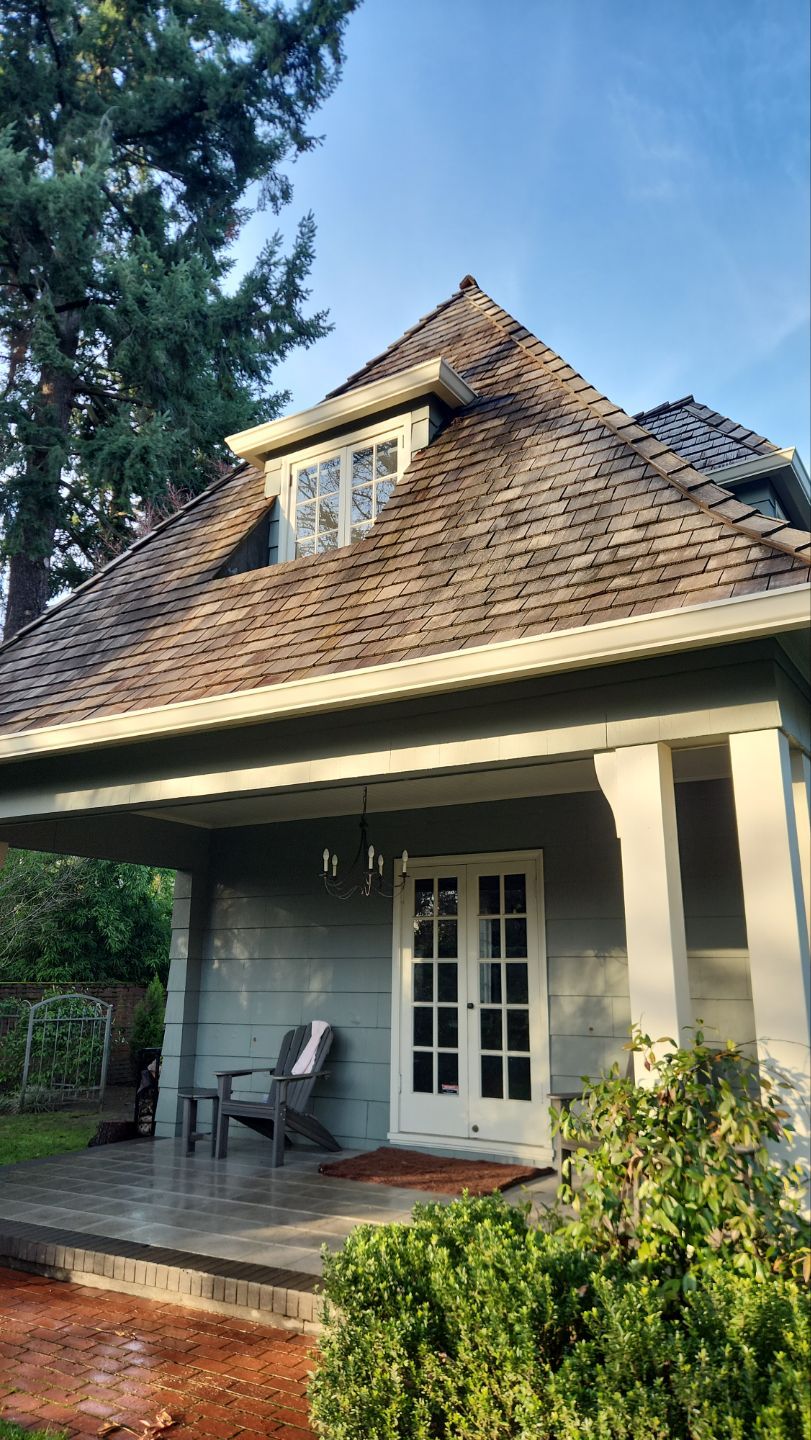 Gutter Guard Installation using Gutter Glove by Willamette Outdoor Wash LLC