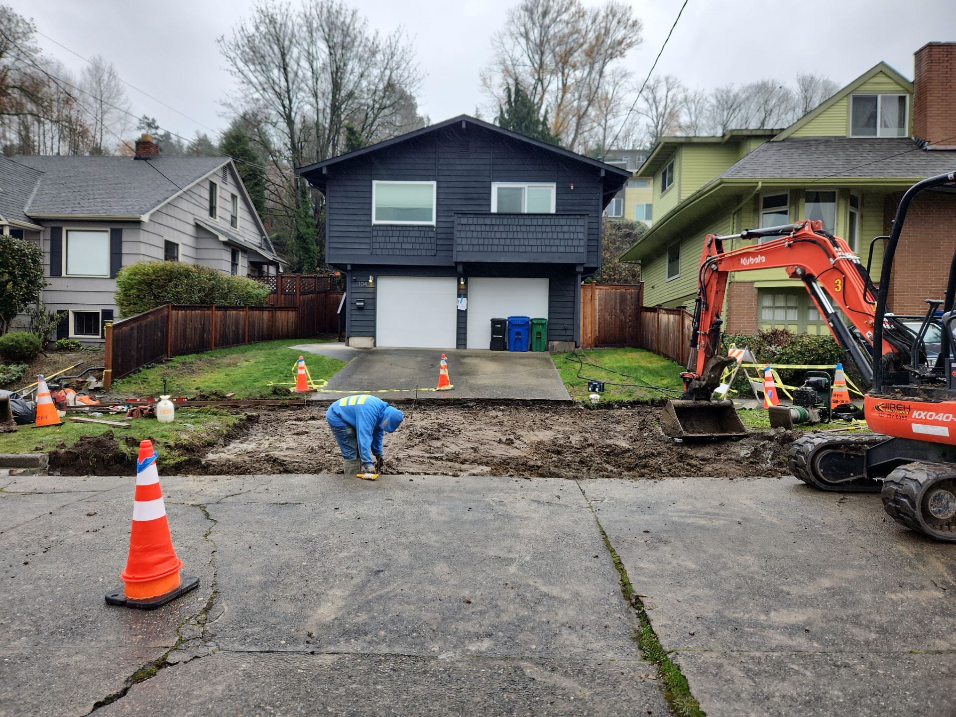 Aaron | Concrete Driveway Repair   by Jireh Asphalt & Concrete Inc 