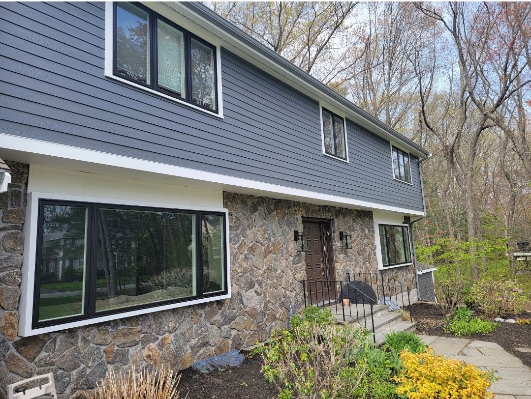 Siding Installation using James Hardie by UBrothers Construction