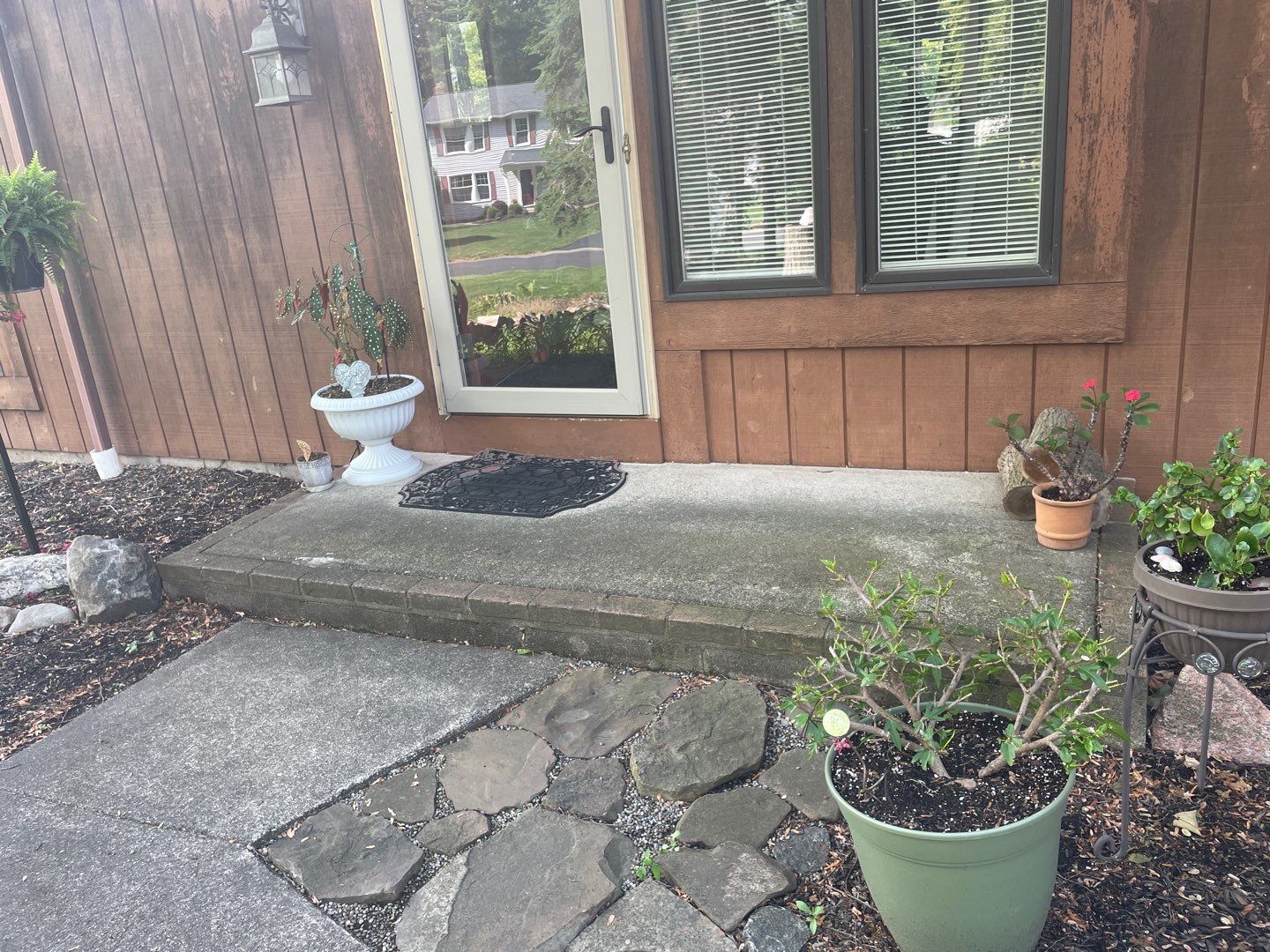 Broom Finish Walkway  by NG Masonry & Construction LLC