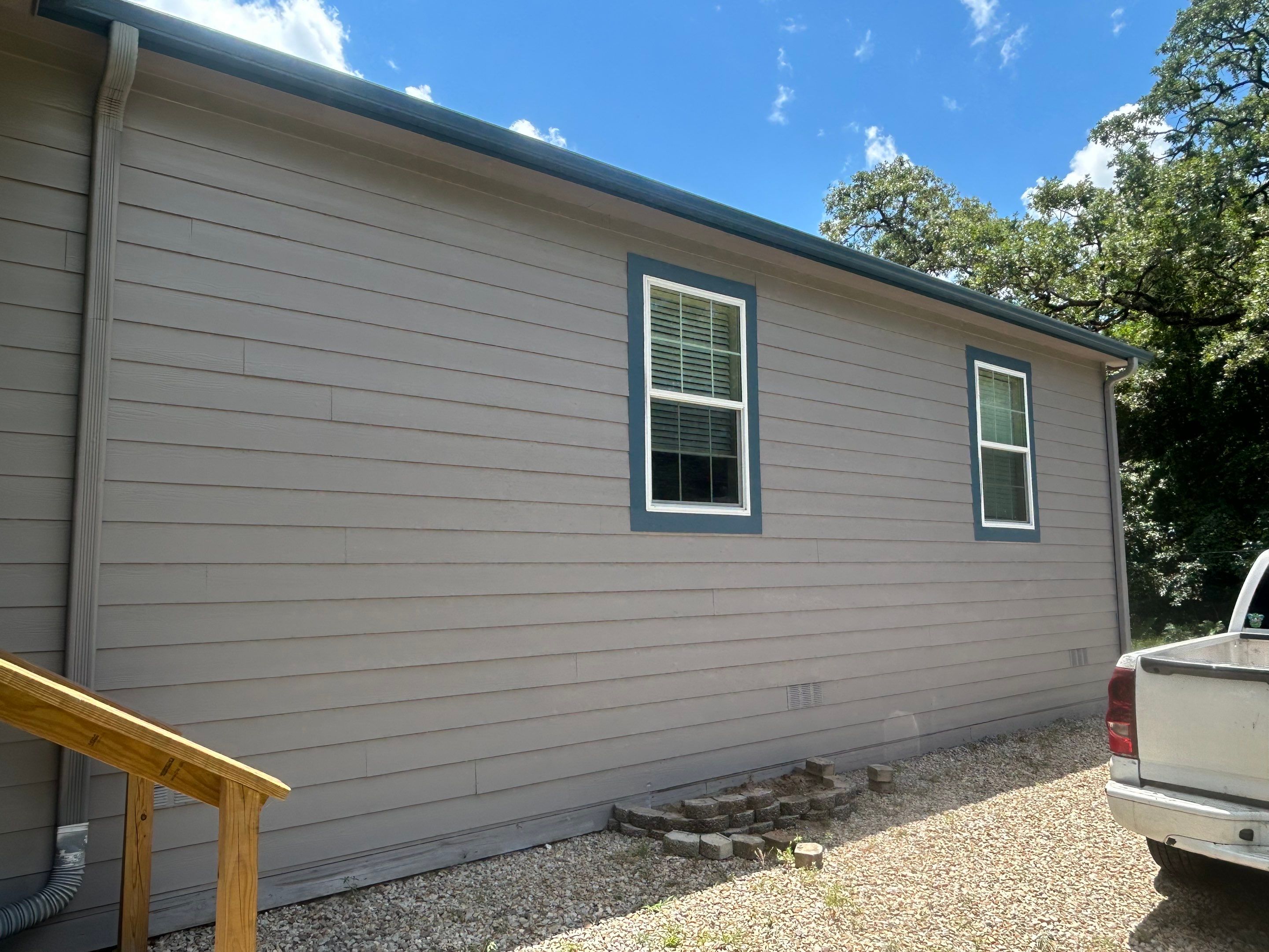 Full Exterior Repaint & Custom Ceiling Installation in Winnsboro, Texas by Quality Coats Painting