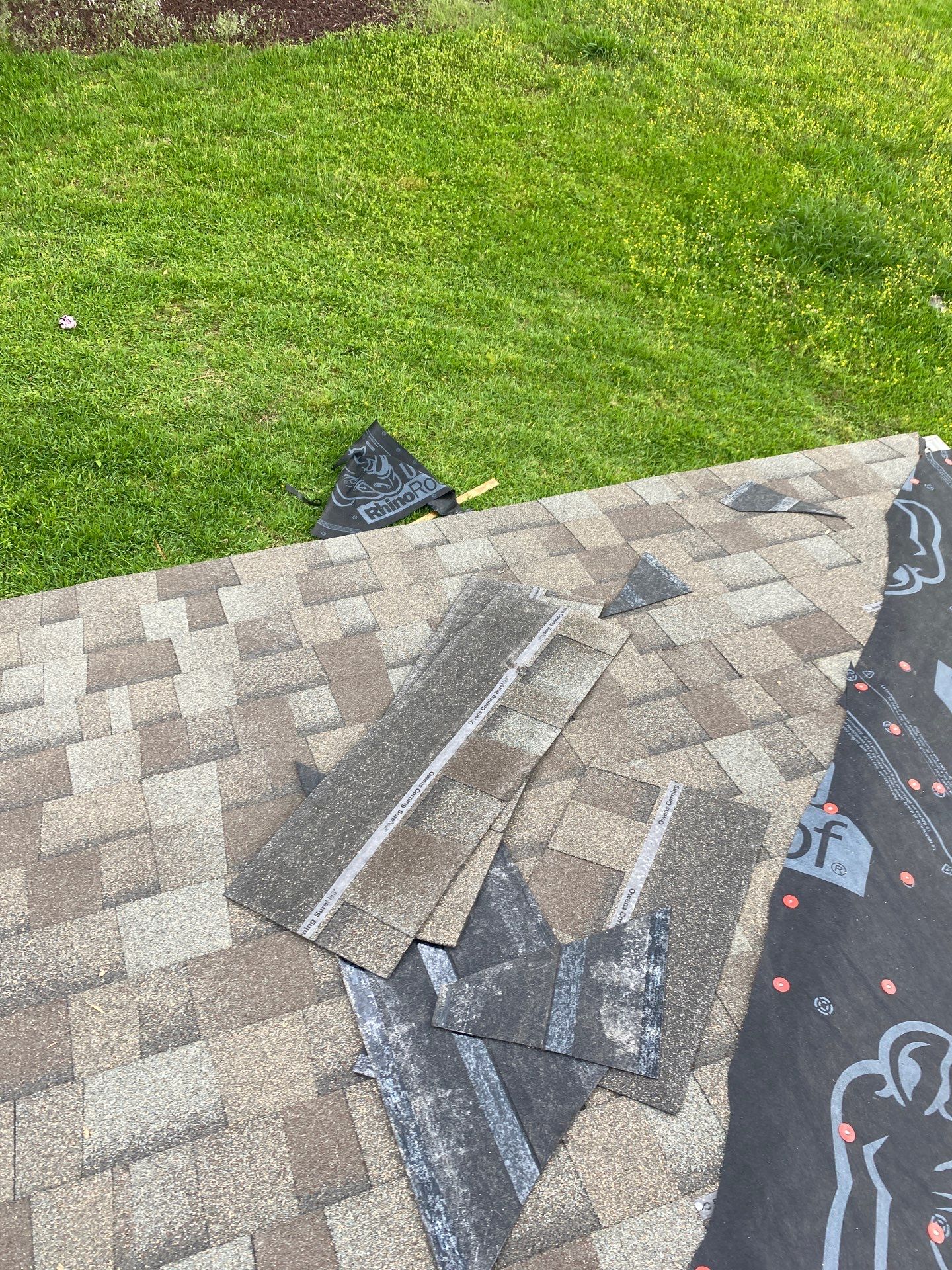 Residential Roofing Installation using Owen's Corning Duration (Lifetime) Shingles by Roof Repair Company