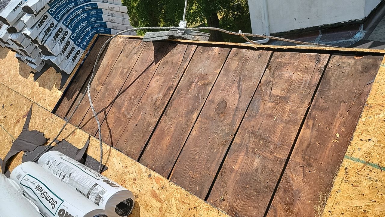 Roof Installation using IKO Cambridge by ExteriorPros