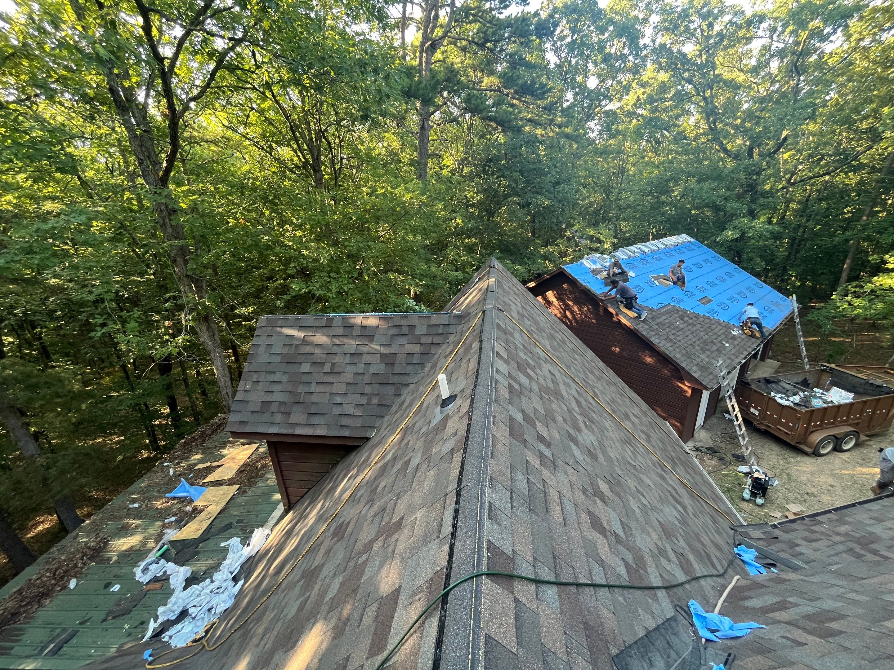 Residential Reroof: 40 Year Impact Rated Architectural Shingles by Hostetler Roofing