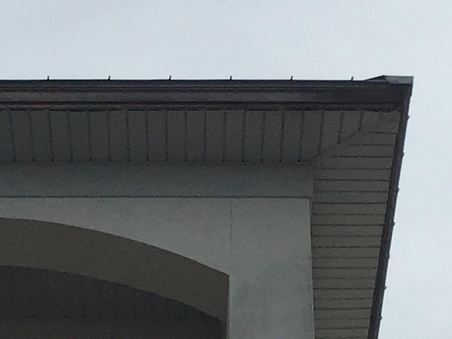 Soffit and Fascia Roof Replacement using 60' Ladders in Navarre by Gutter Professors