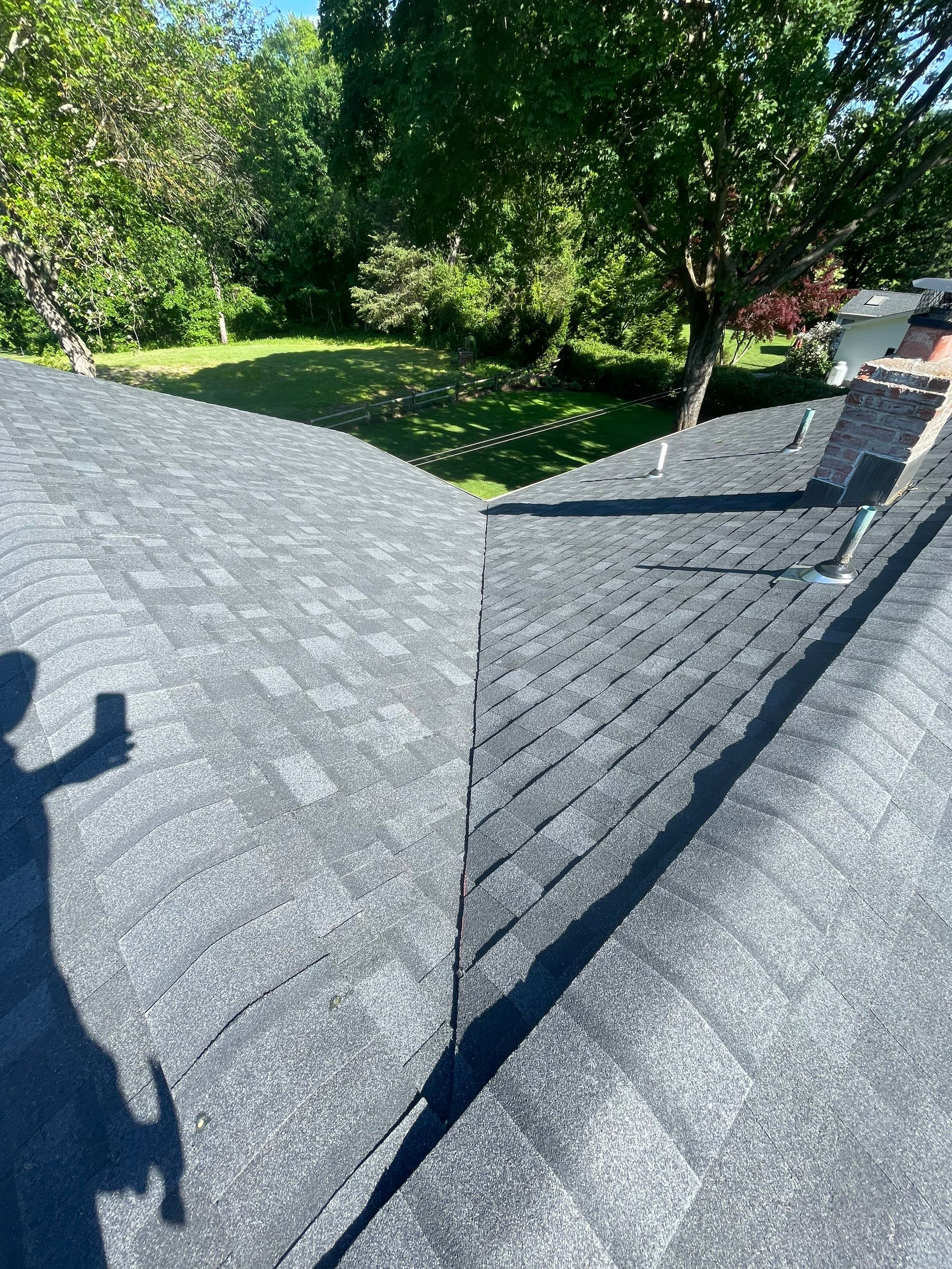 Residential Roof Replacement and Shingle Installation in North Haven by A Plus Exterior