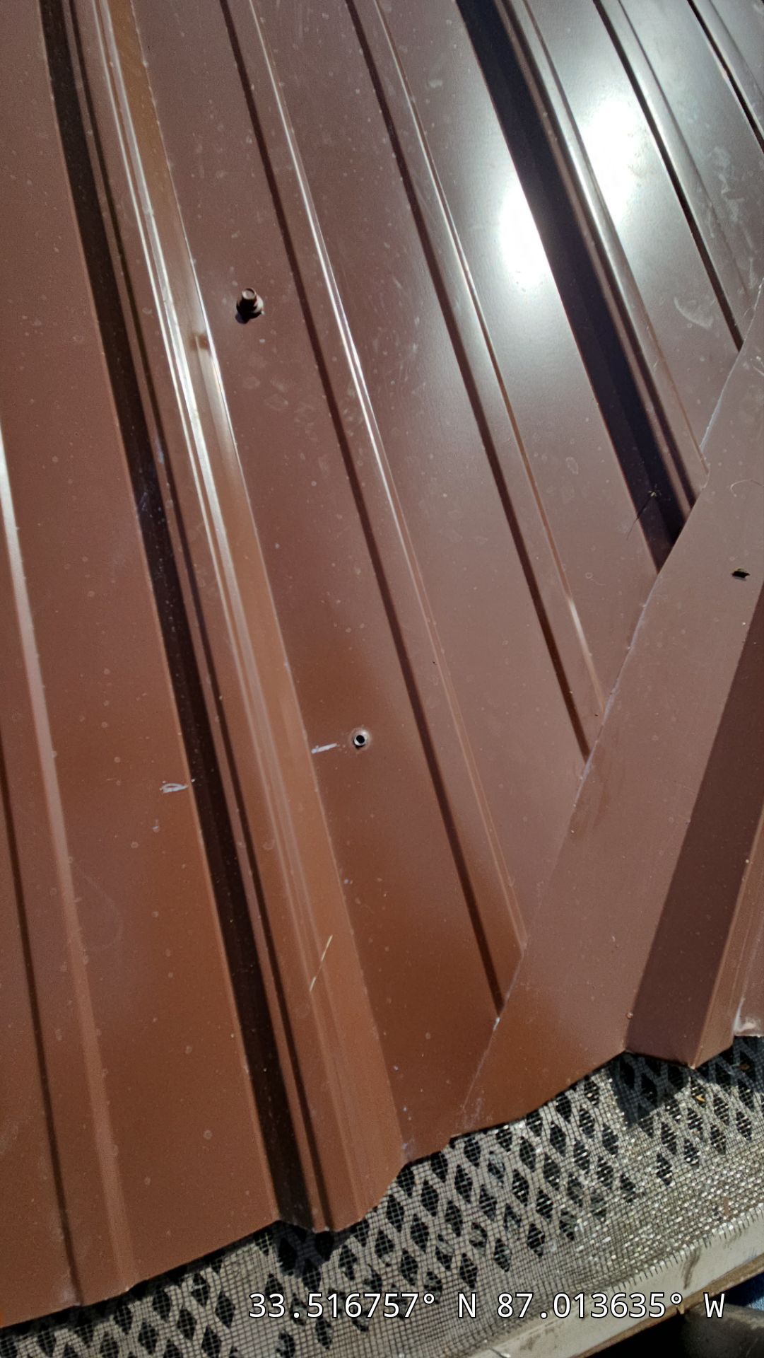 Metal Roof Replacement in Sylvan Springs (Brown) by The Roofing Dudes