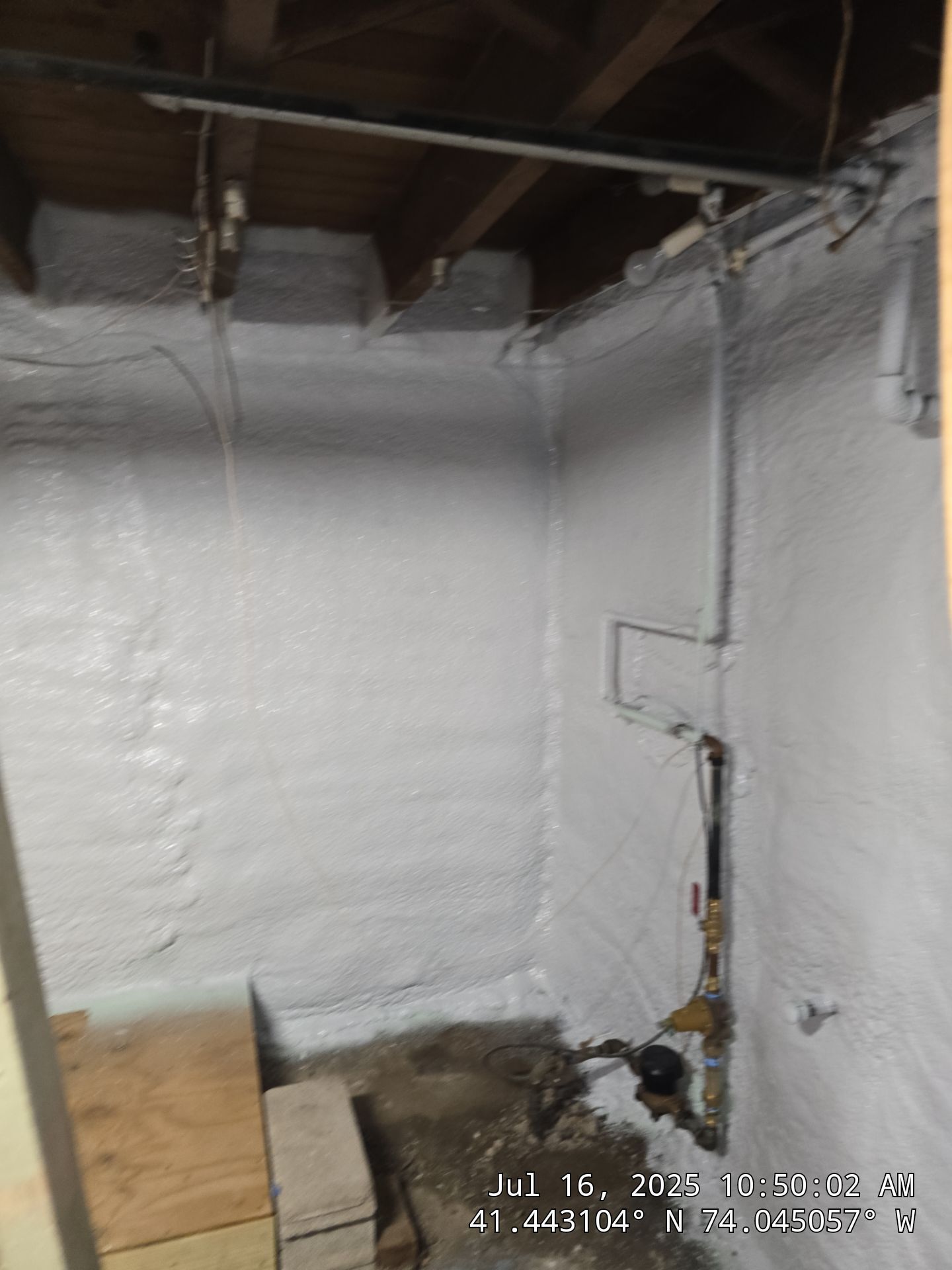 Attic Insulation using open cell spray foam by NYS Foam & Energy