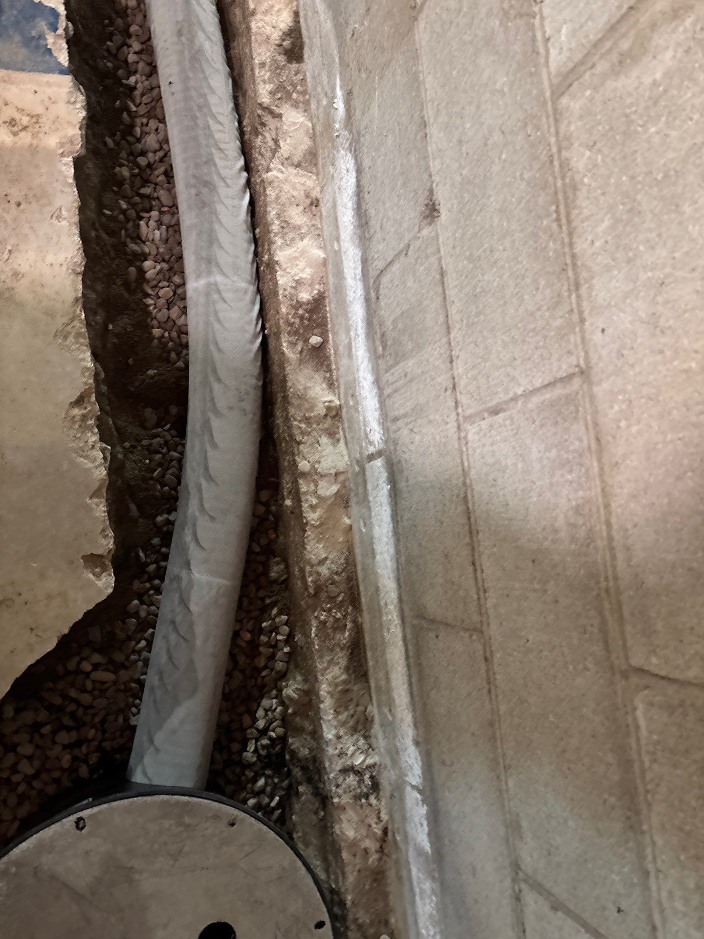 Interior Drain Tile & Buried Discharge in South Minneapolis by Waterproofing Northeast