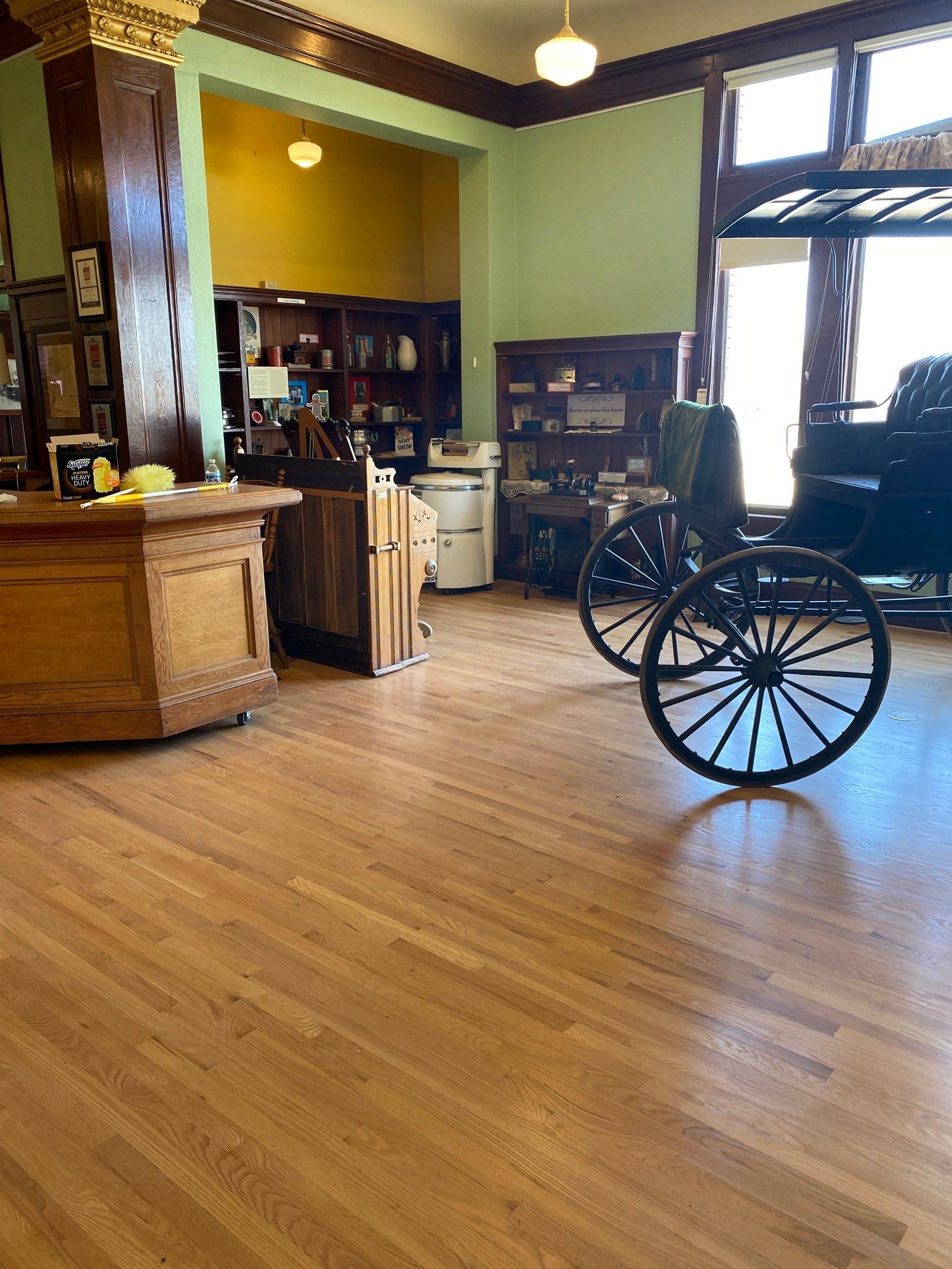 Carnegie Museum Roseville Refinish by Footprints Floors South Sacramento