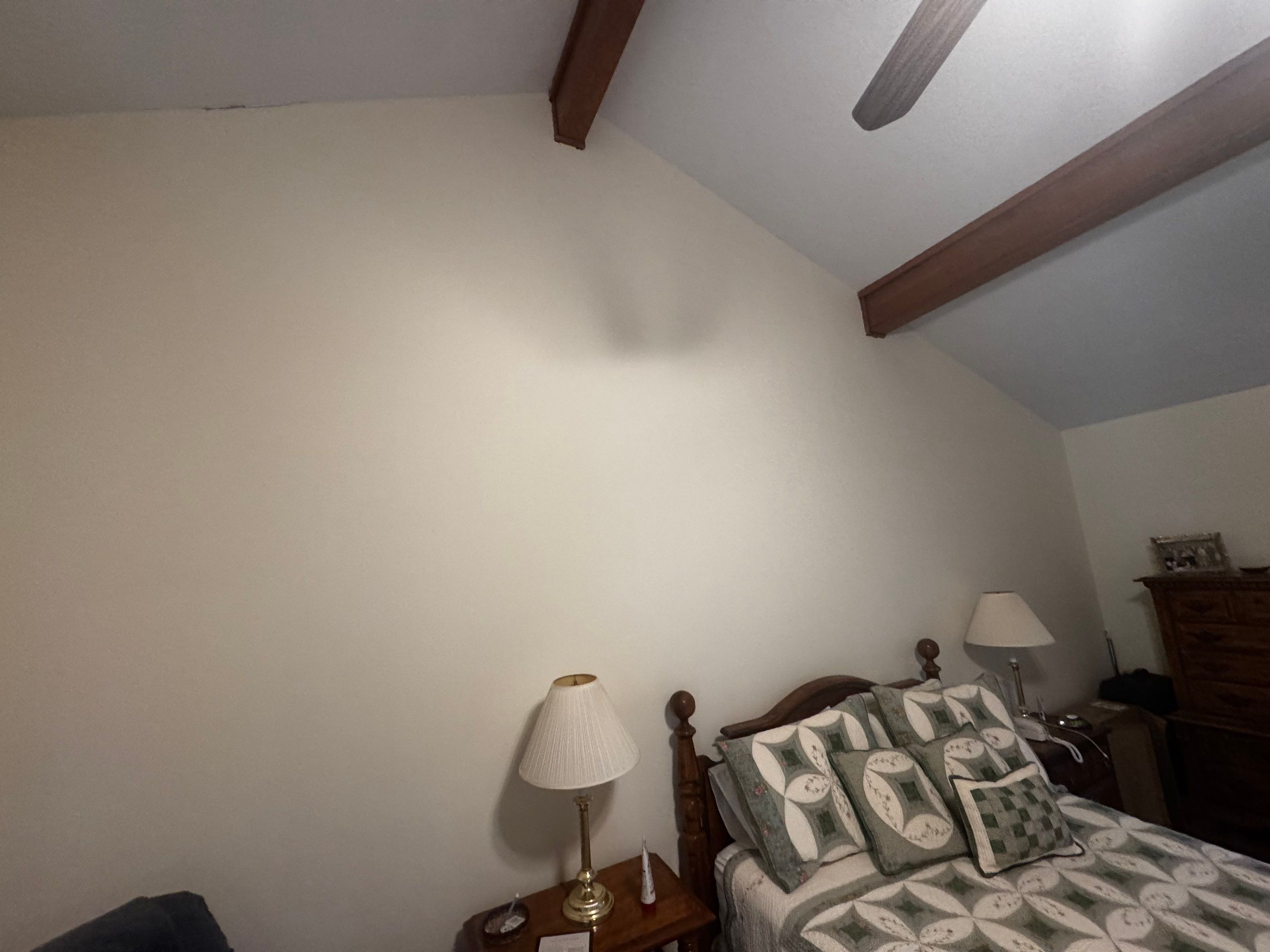 Master Bedroom Crack Repair & Repaint by PGP Surface Solutions, LLC