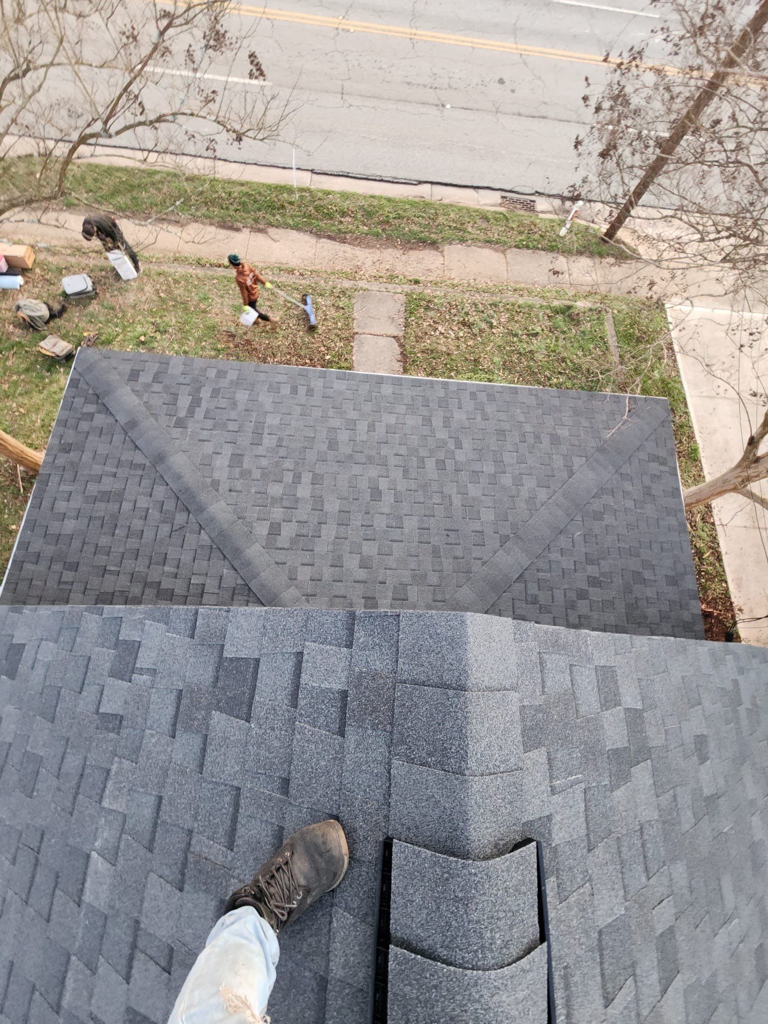 Landmark Shingle Roof Replacement and Decking Repair in Greenville by Roofers LLC