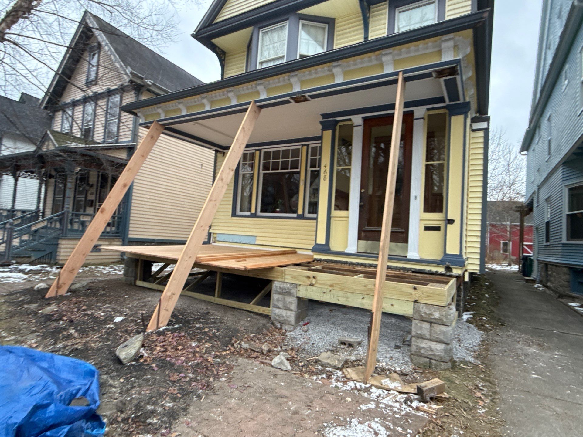 Porch by Ivy Lea Construction