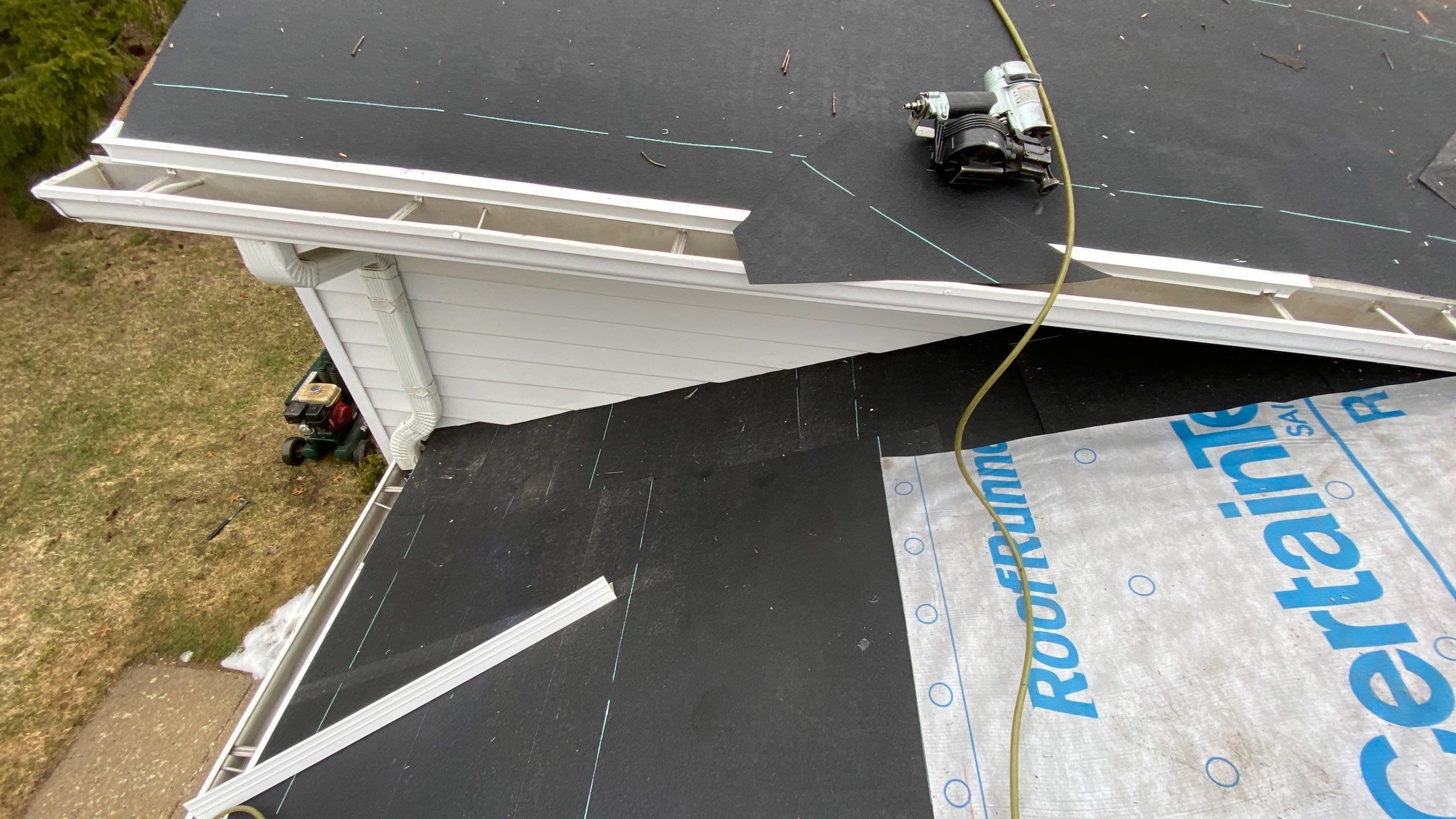 Roof Replacement using CertainTeed Landmark by 180 Contractors