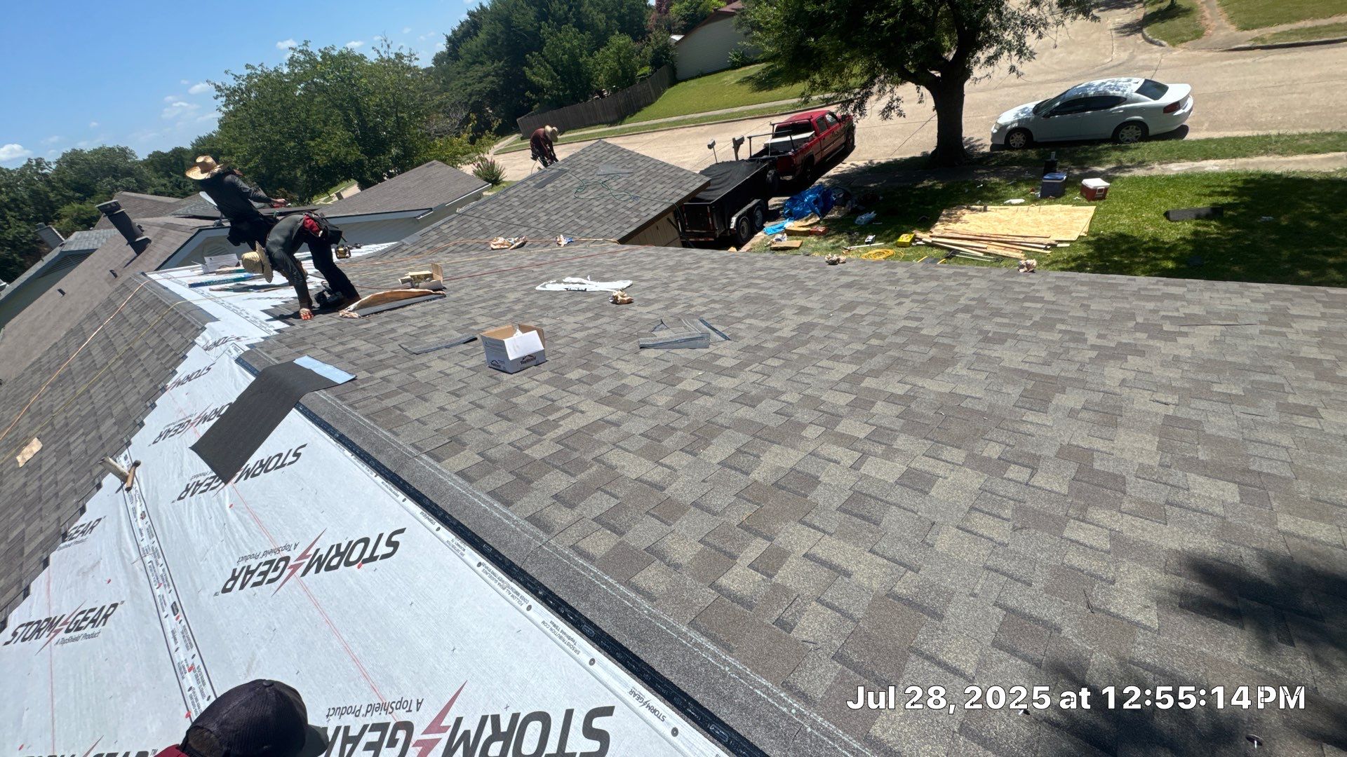 Project in Garland by Rhino Roofing and General Contracting, LLC
