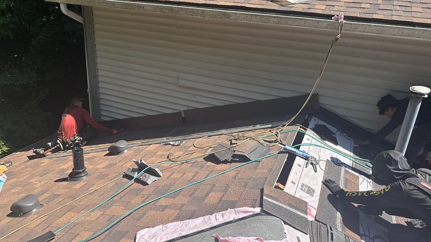 Roof Replacement using Owens Corning Brownwood by 180 Contractors