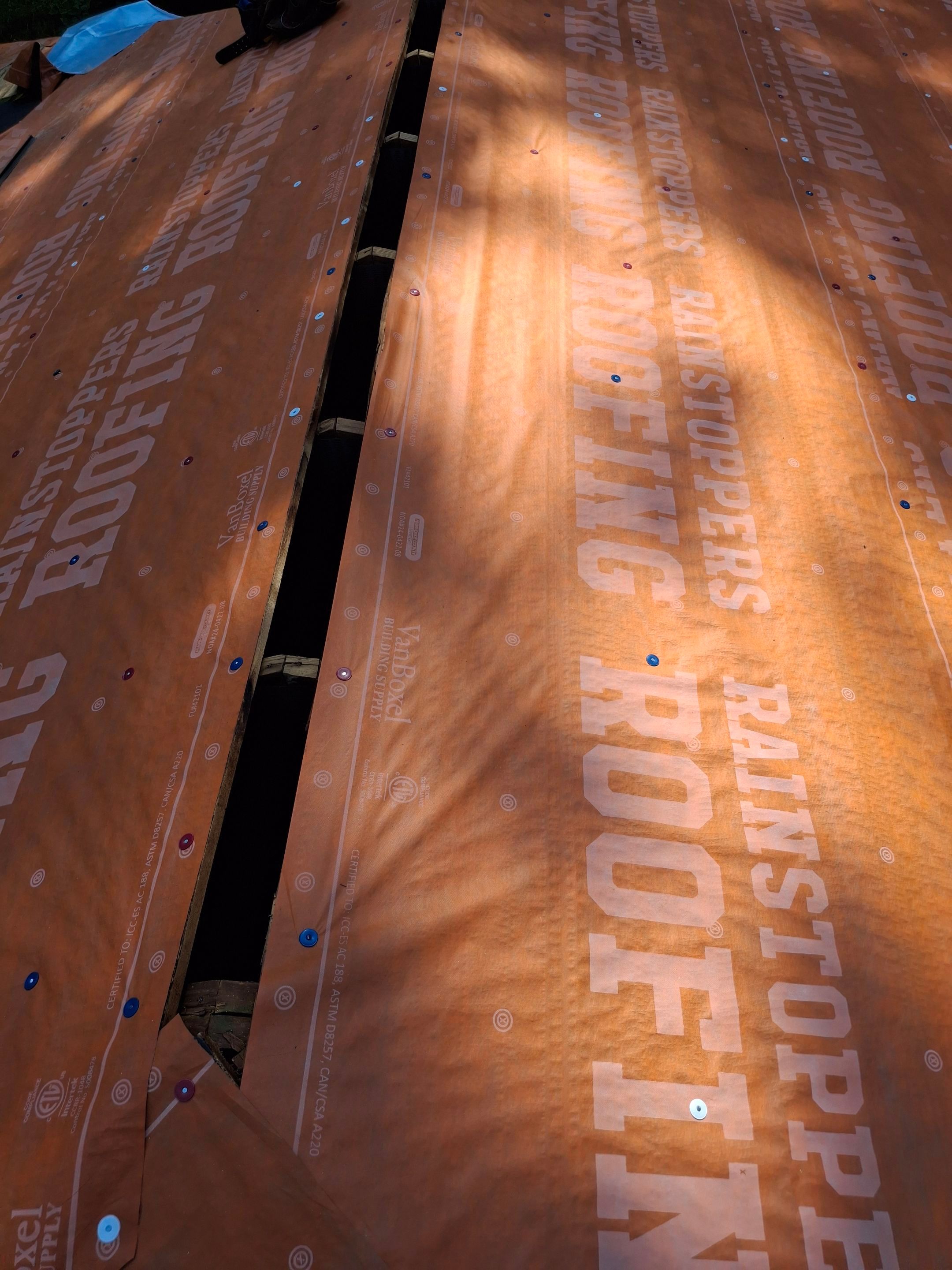 Residential Roofing Installation using GAF Timberline HDZ Barkwood by Rainstoppers Roofing