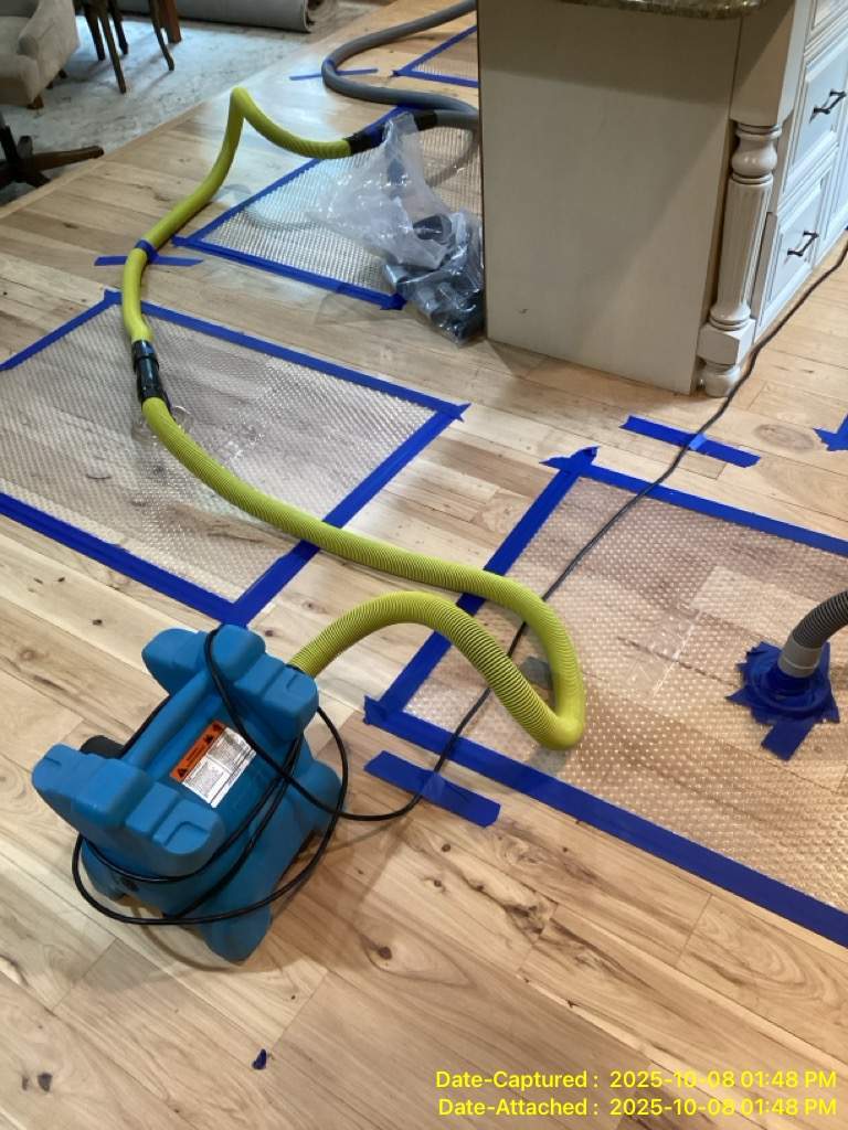 Water Damage in Kitchen by Newhouse Restoration