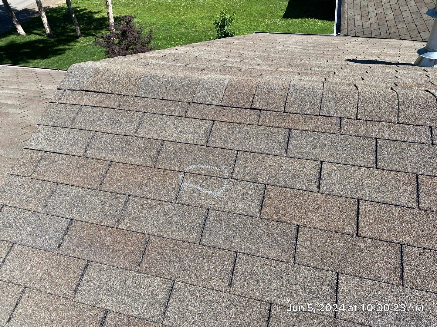 Roof inspection in Bartlesville by Decor Roofing & Restoration