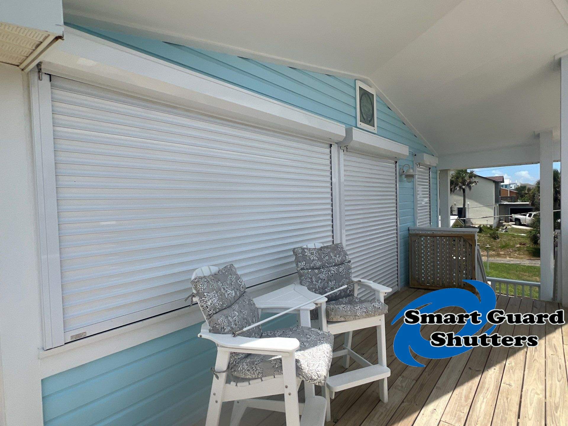 Hurricane Protection by Smart Guard Shutters