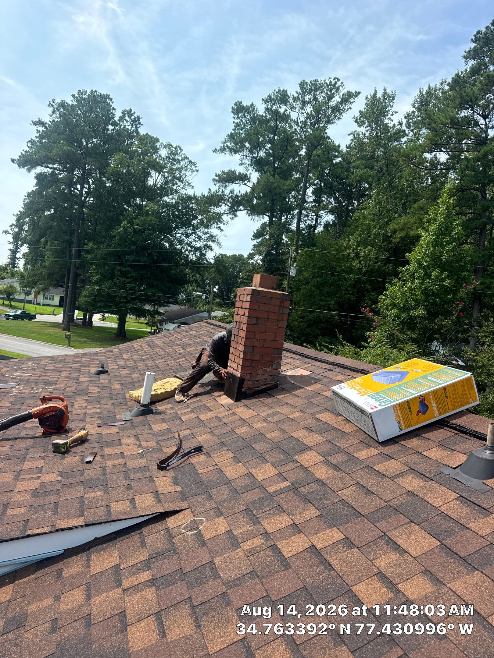 Comprehensive Asphalt Shingle Roof Inspection for Jacksonville Managed Property by North Carolina Roofs