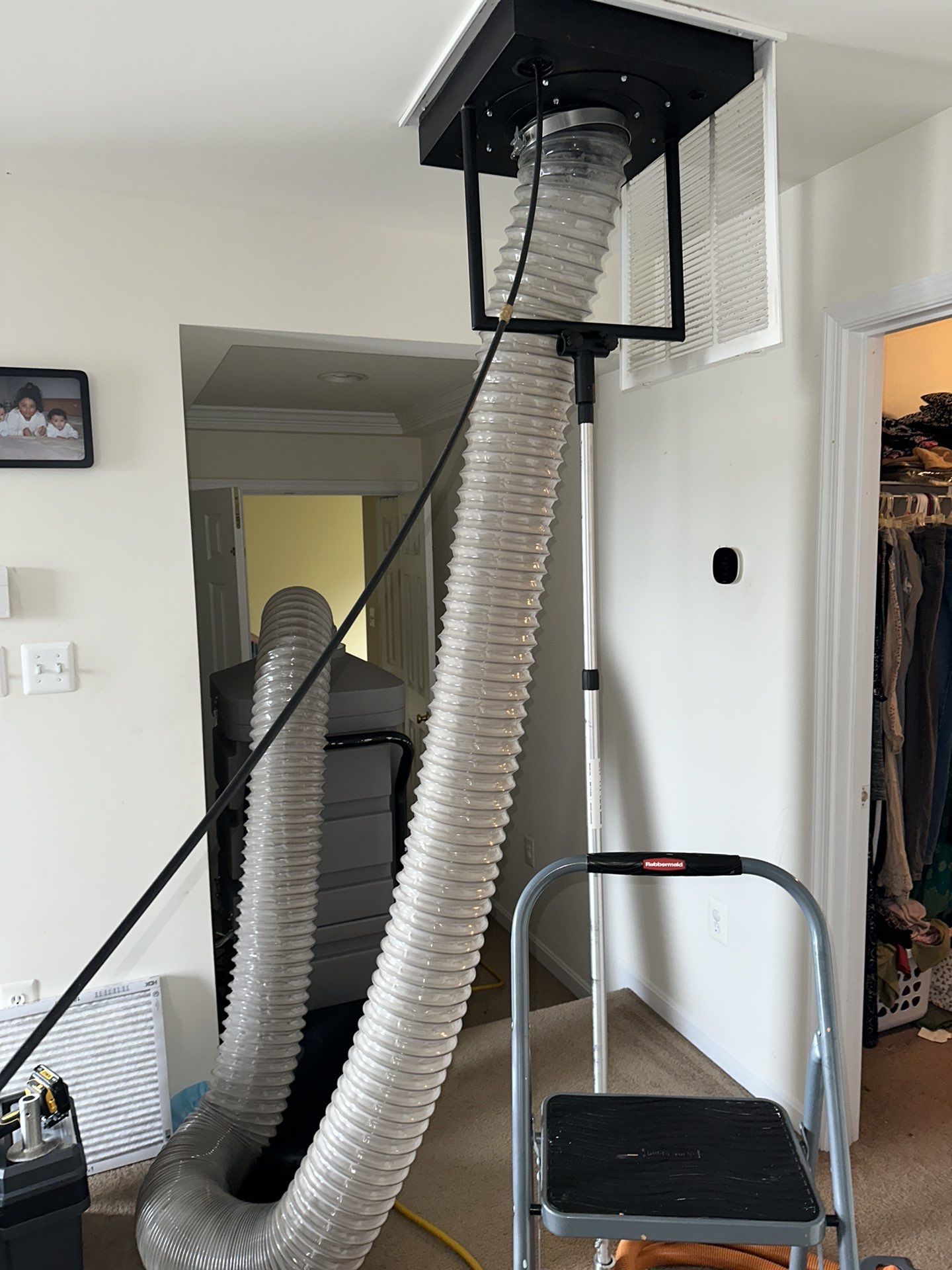 Air duct cleaning using Hypervac by Pronto Air Duct Cleaning
