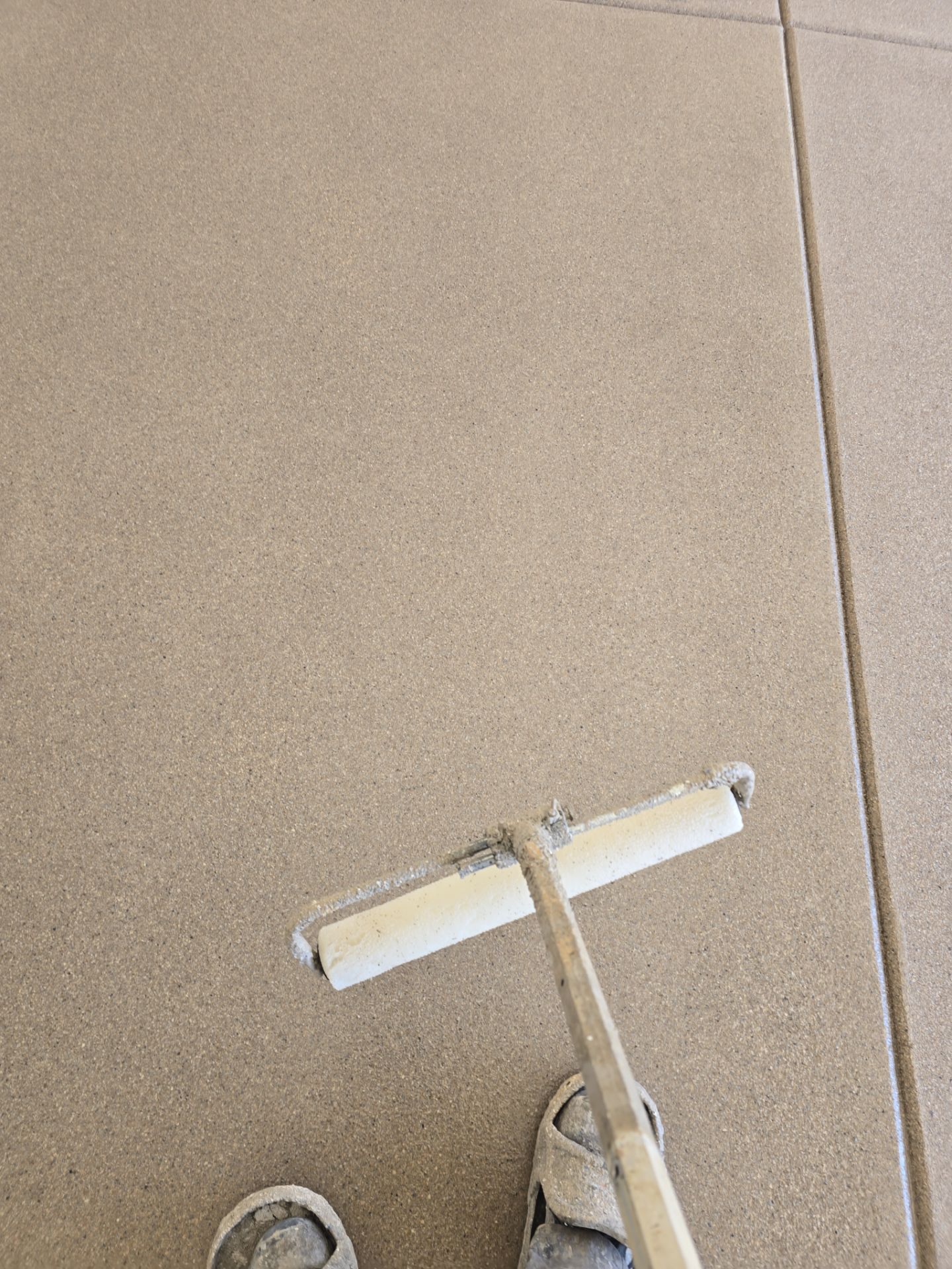 Flint Polyurea Garage Floor Coating Installation in Hayden by Croc Coatings, LLC