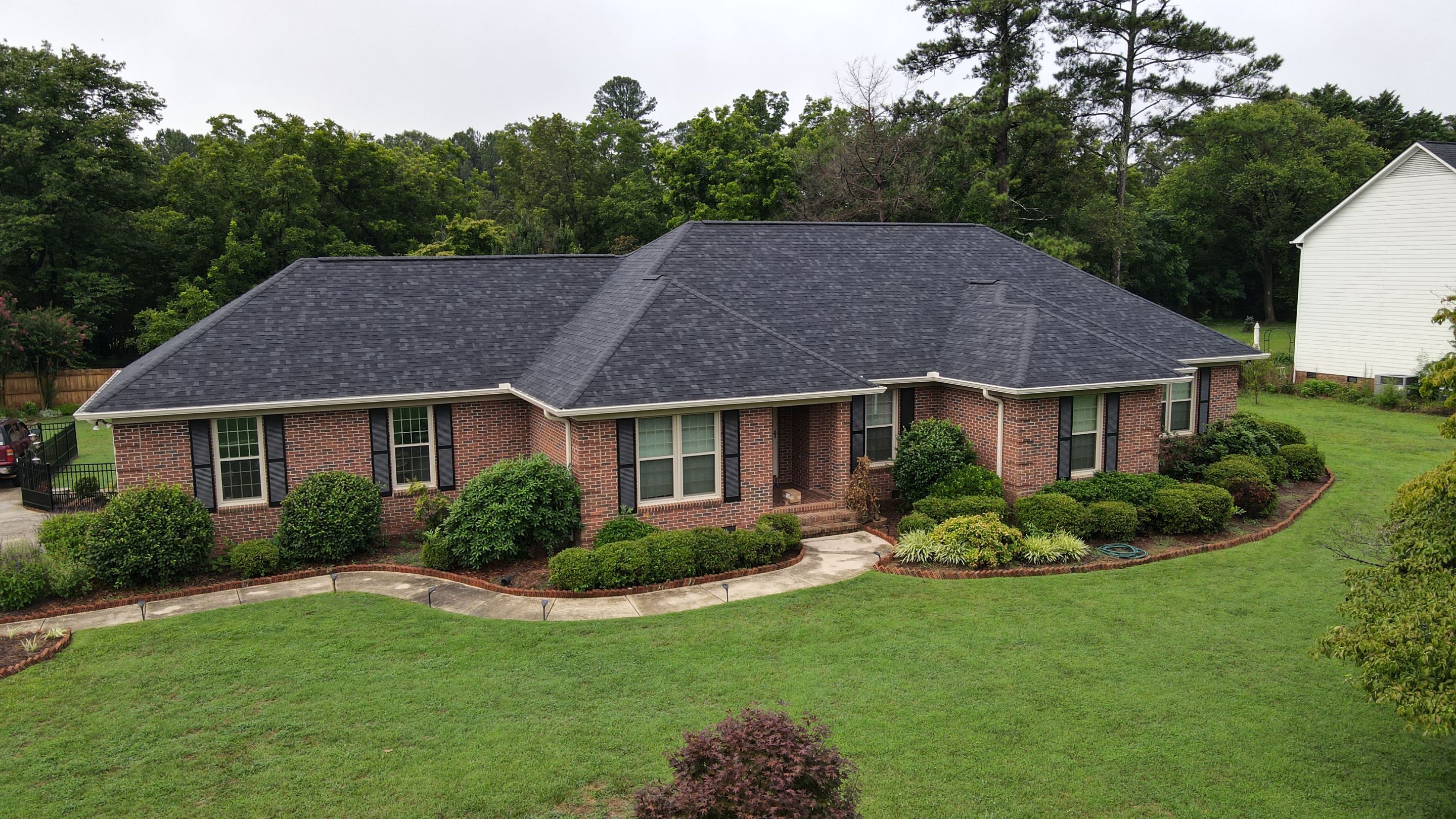 Residential Roofing Installation using Owens Corning® Oakridge Onyx Black by Indigo State Roofing