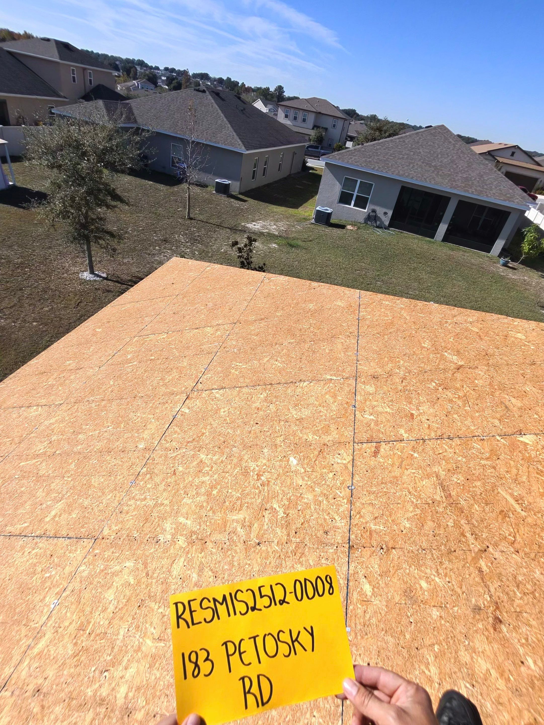 Project in Groveland, FL by Save a Roof LLC