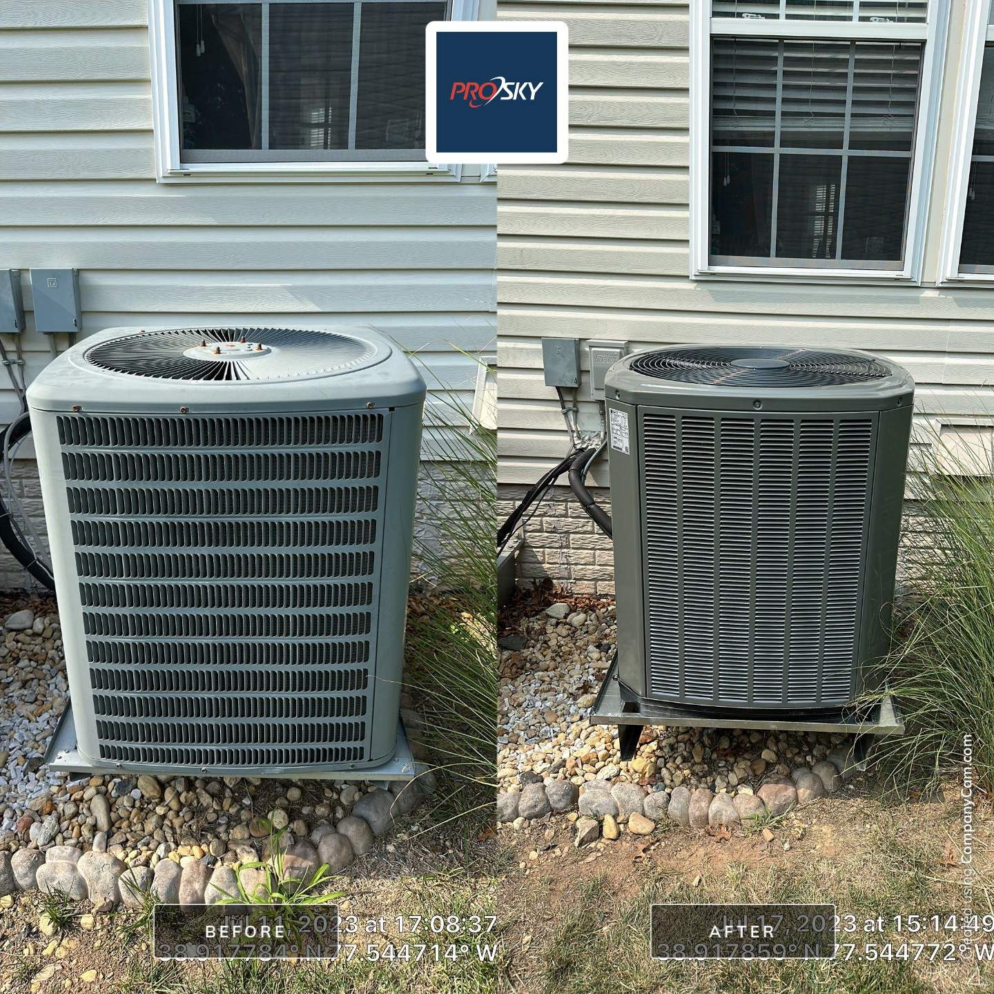 Central Air Conditioning Installation using Trane by PRO SKY SERVICES