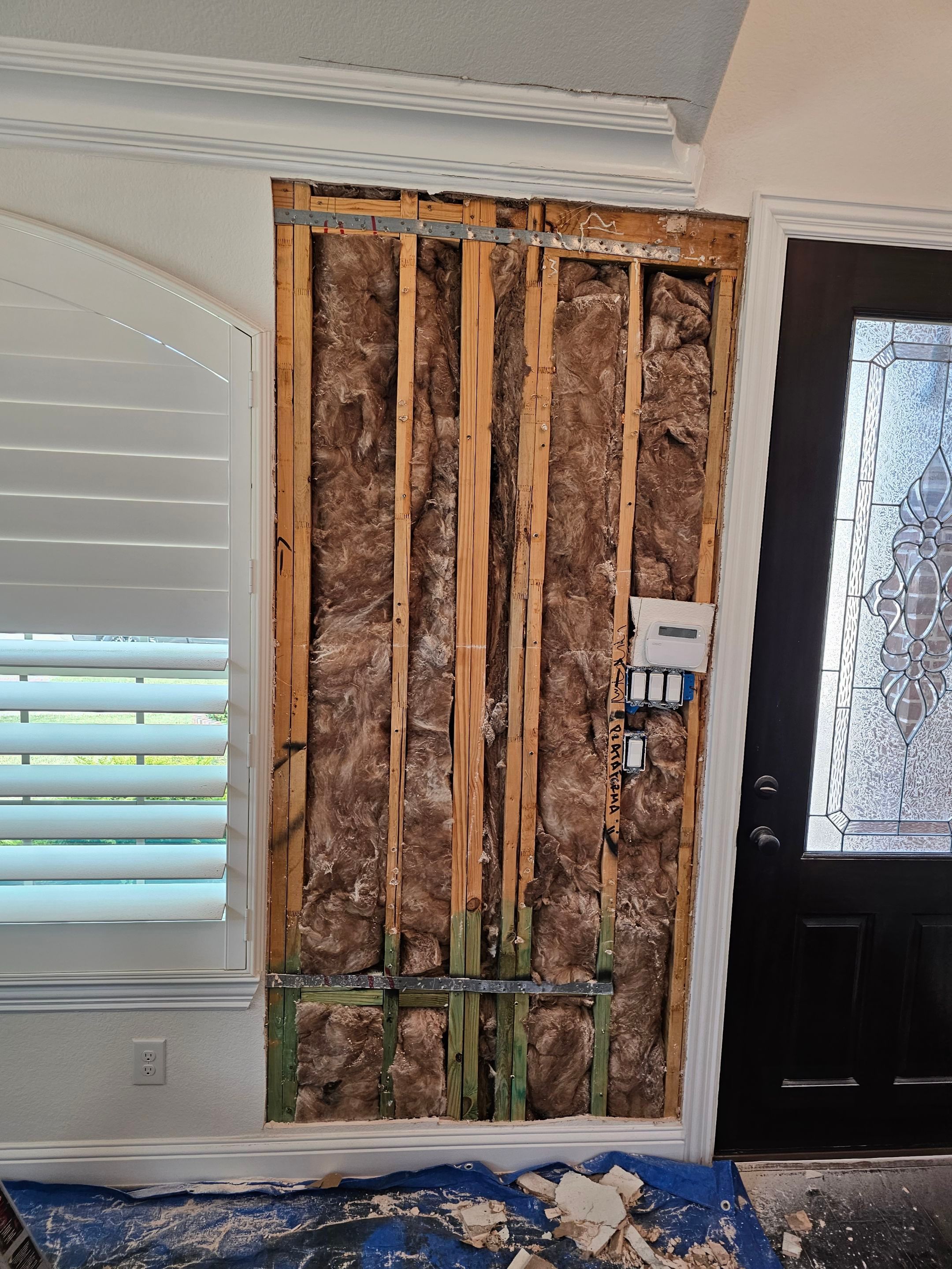 Leak Repair & sheetrock replacement by EL-GC LLC 