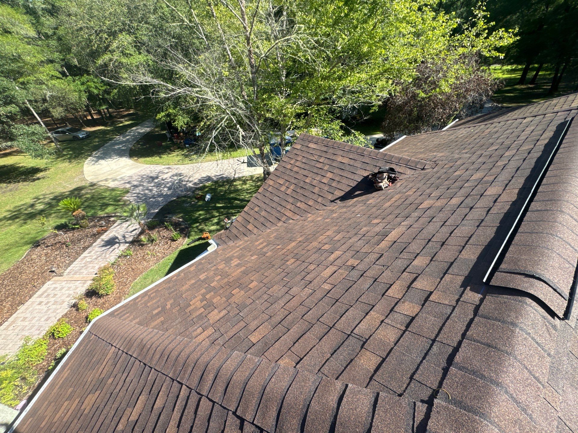 Roof Replacement using Owens Corning Oakridge - Brownwood by Brehm Roofing