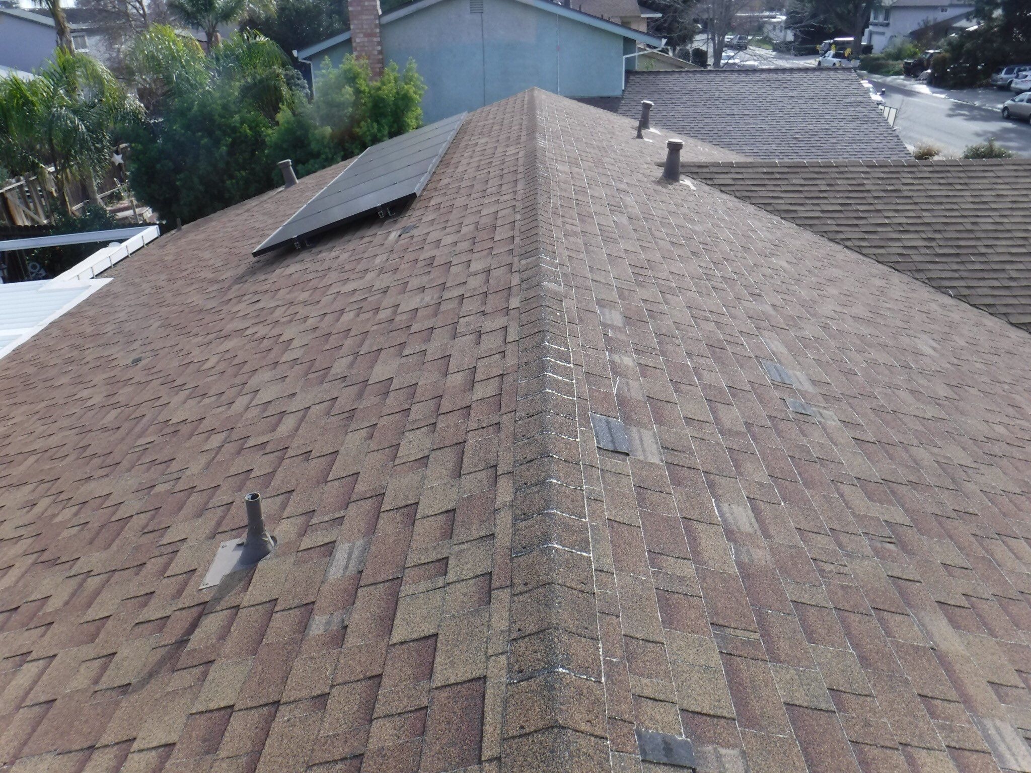 Residential Roofing Installation using Owens Corning Roofing Shingles by Byers Enterprises 
