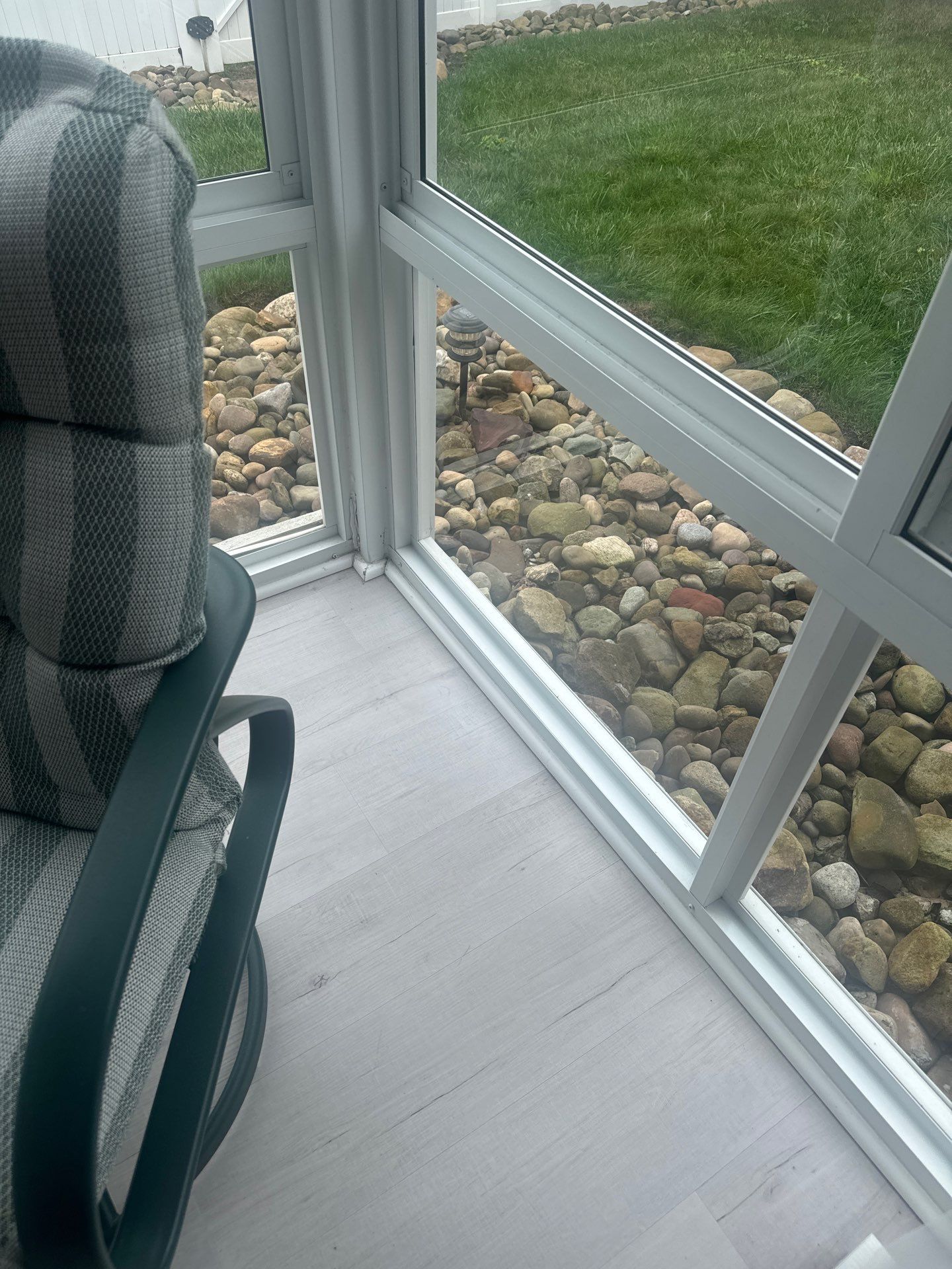 Garage + Sunroom Project in Follansbee by Floors in a Day, Inc