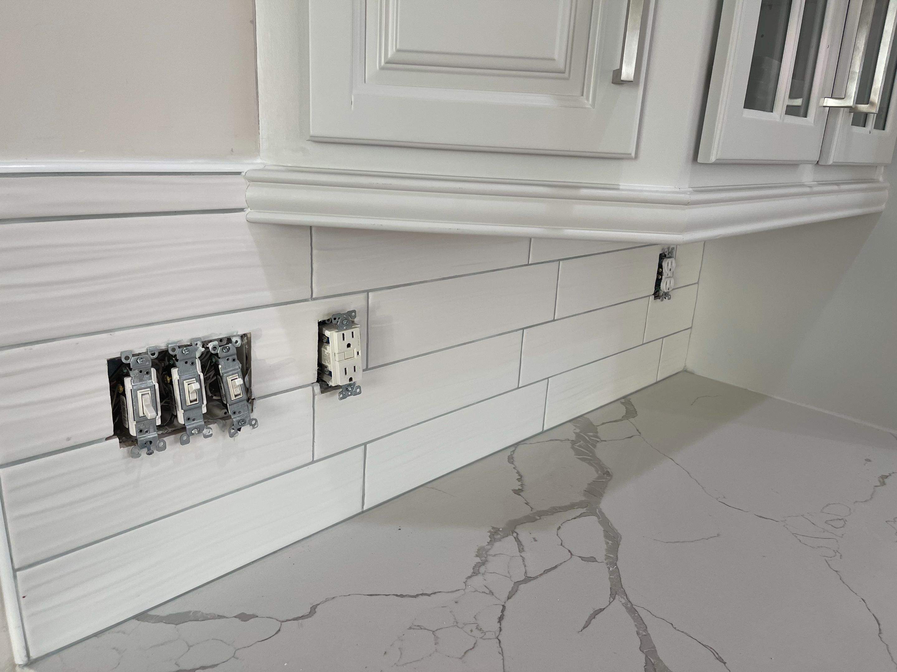 Kitchen Backsplash - Subway Tile by RJC General Construction, LLC.