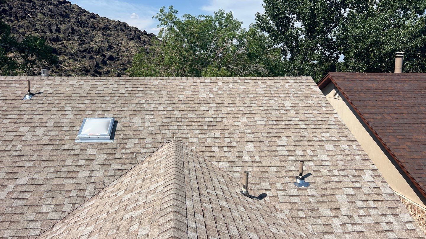 Desert Tan Shingles by Reimagine Roofing