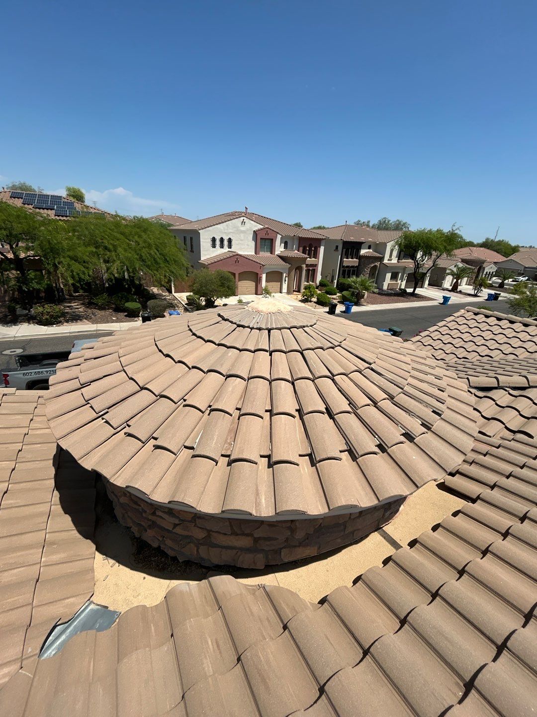 Project in Phoenix, AZ by Saint Roofing