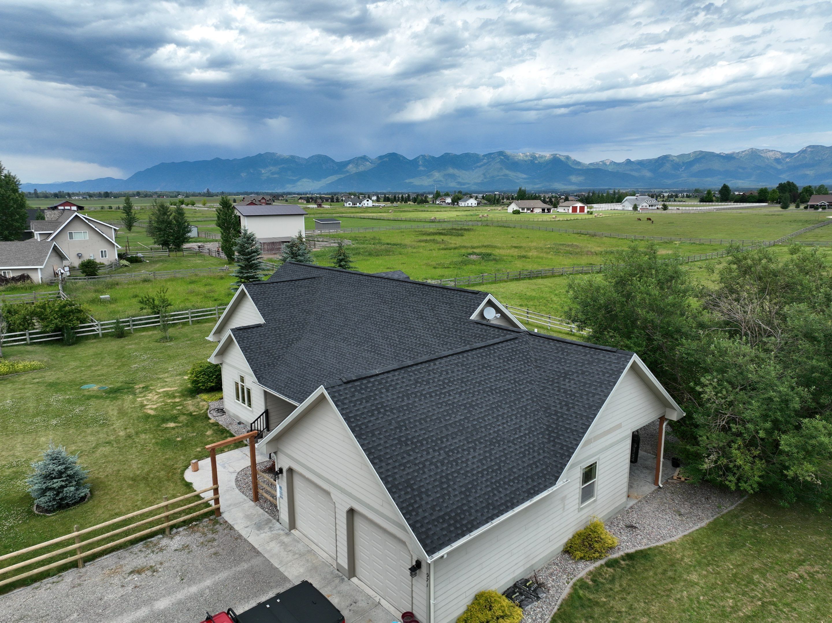GAF Timberline HDZ - Charcoal by Montana Roofing Solutions