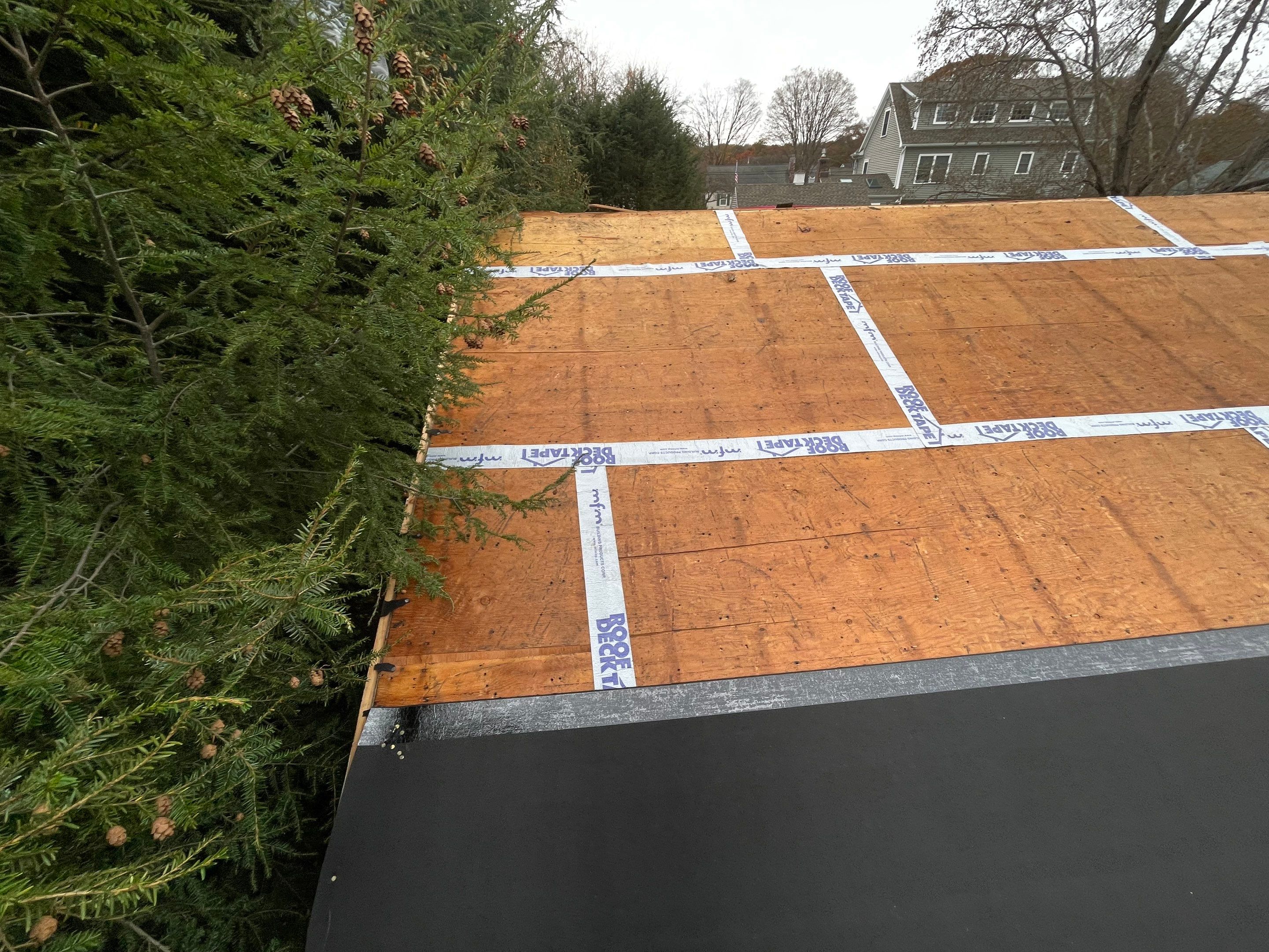 Residential Roofing Installation using Owens Corning Duration Driftwood by A Plus Exterior