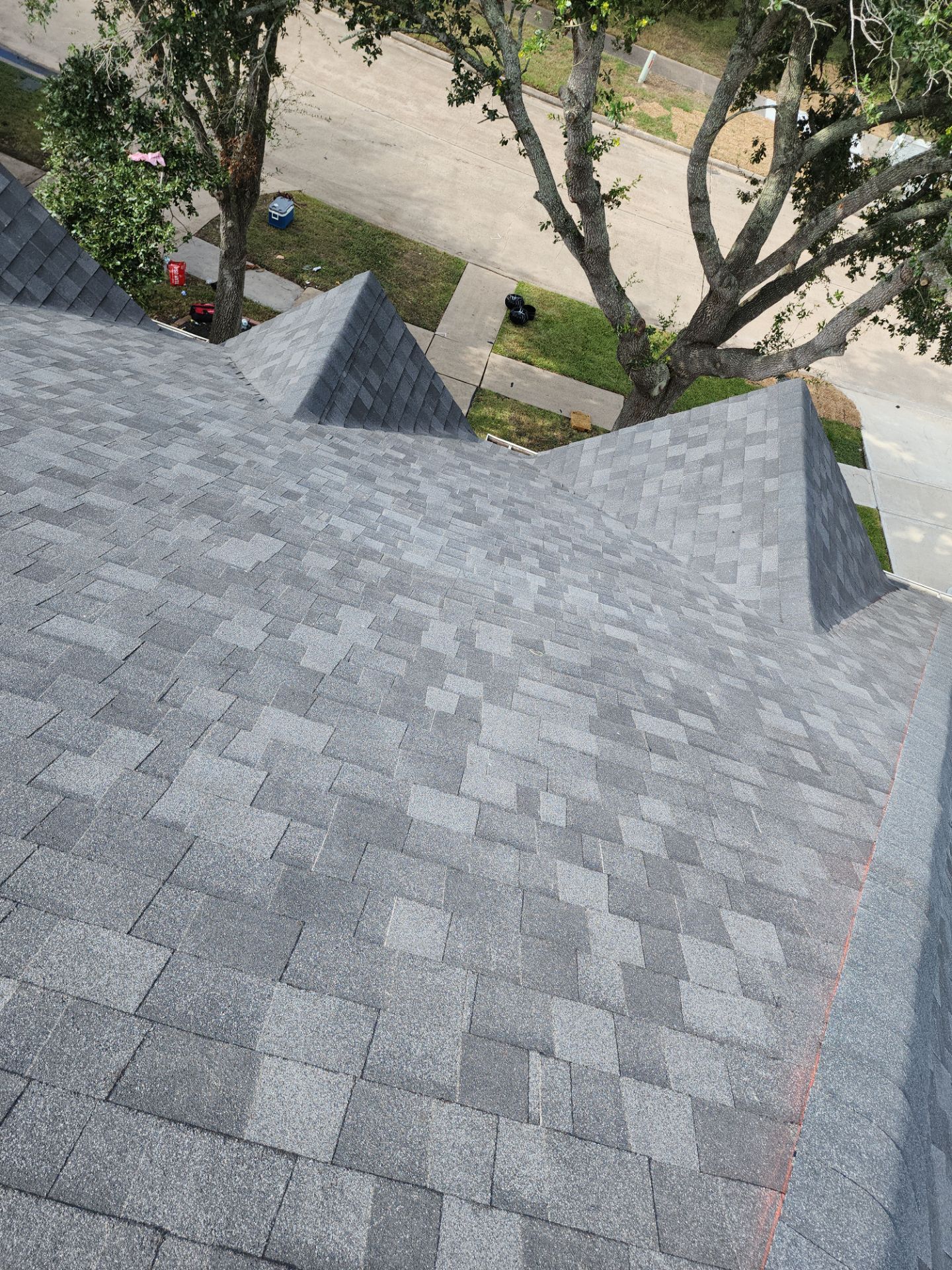 Residential Roofing Installation using Owen's Corning Duration (Lifetime) Shingles by Roof Repair Company