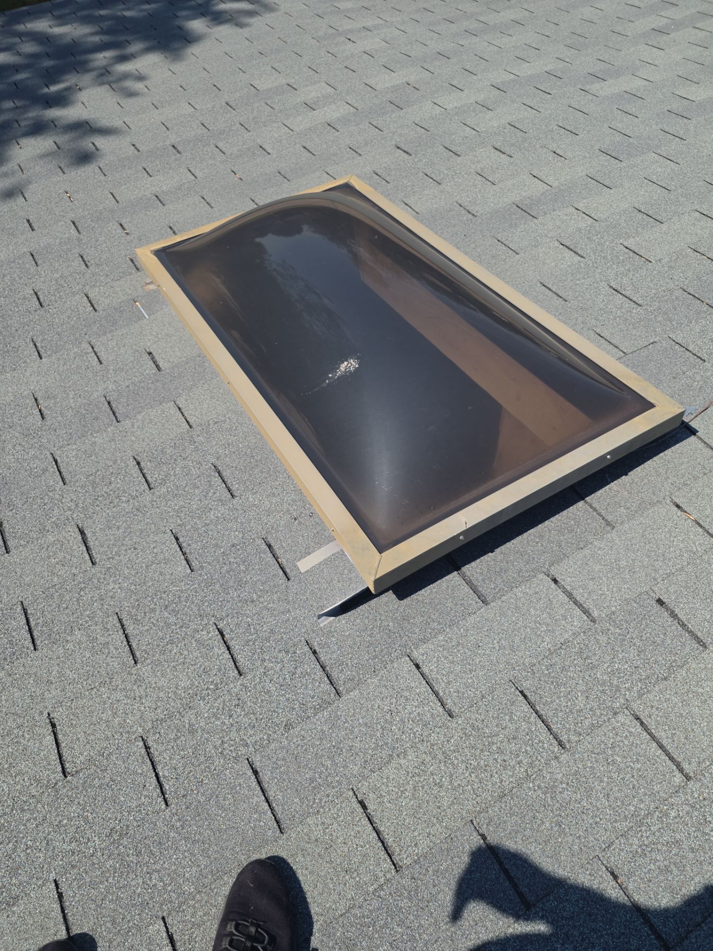 Asphalt Shingle Roof Repair and Skylight Sealing in Houston by One Legacy United