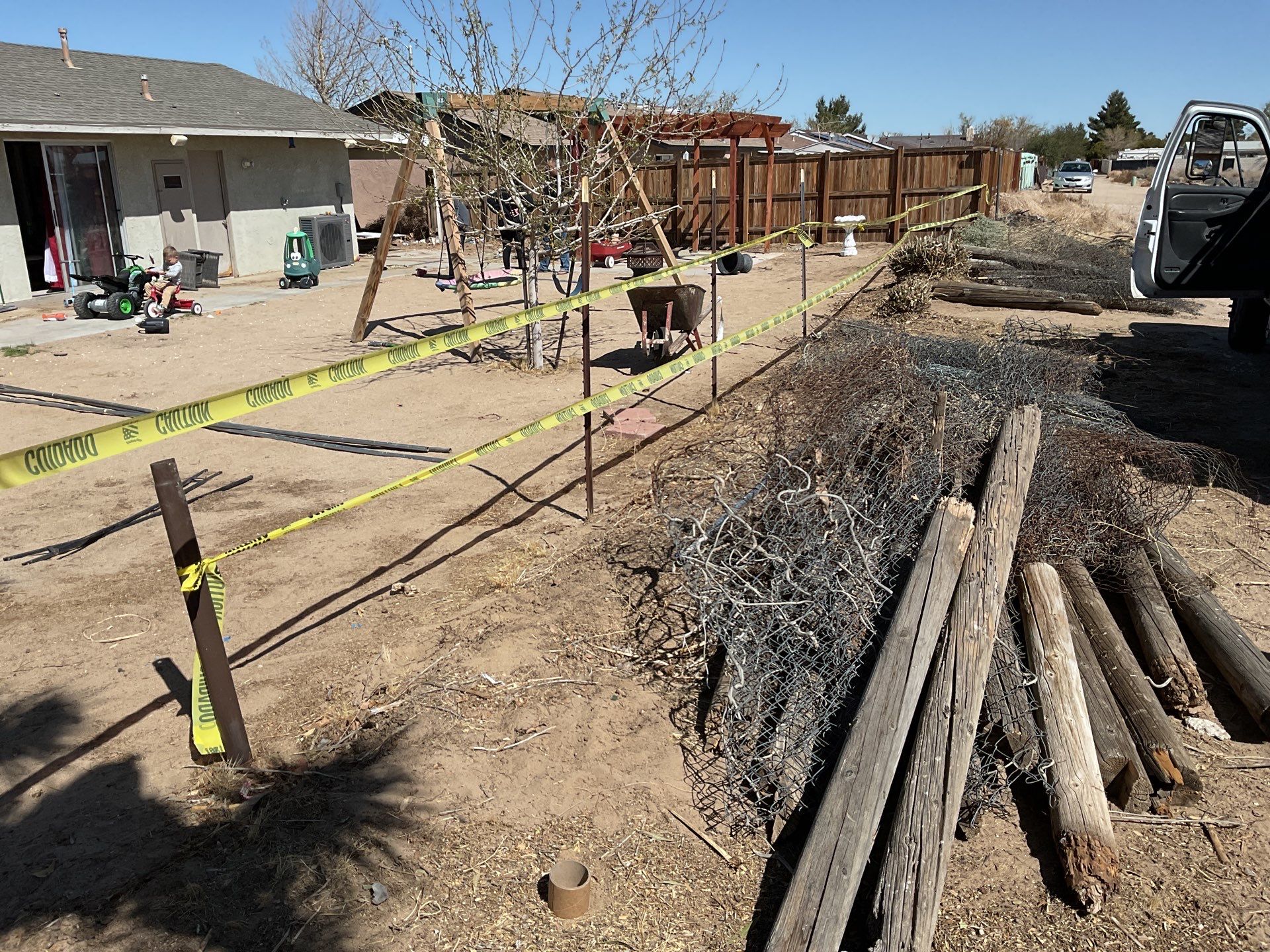 Fence Installation using Vinyl by Fence Guys Inc.