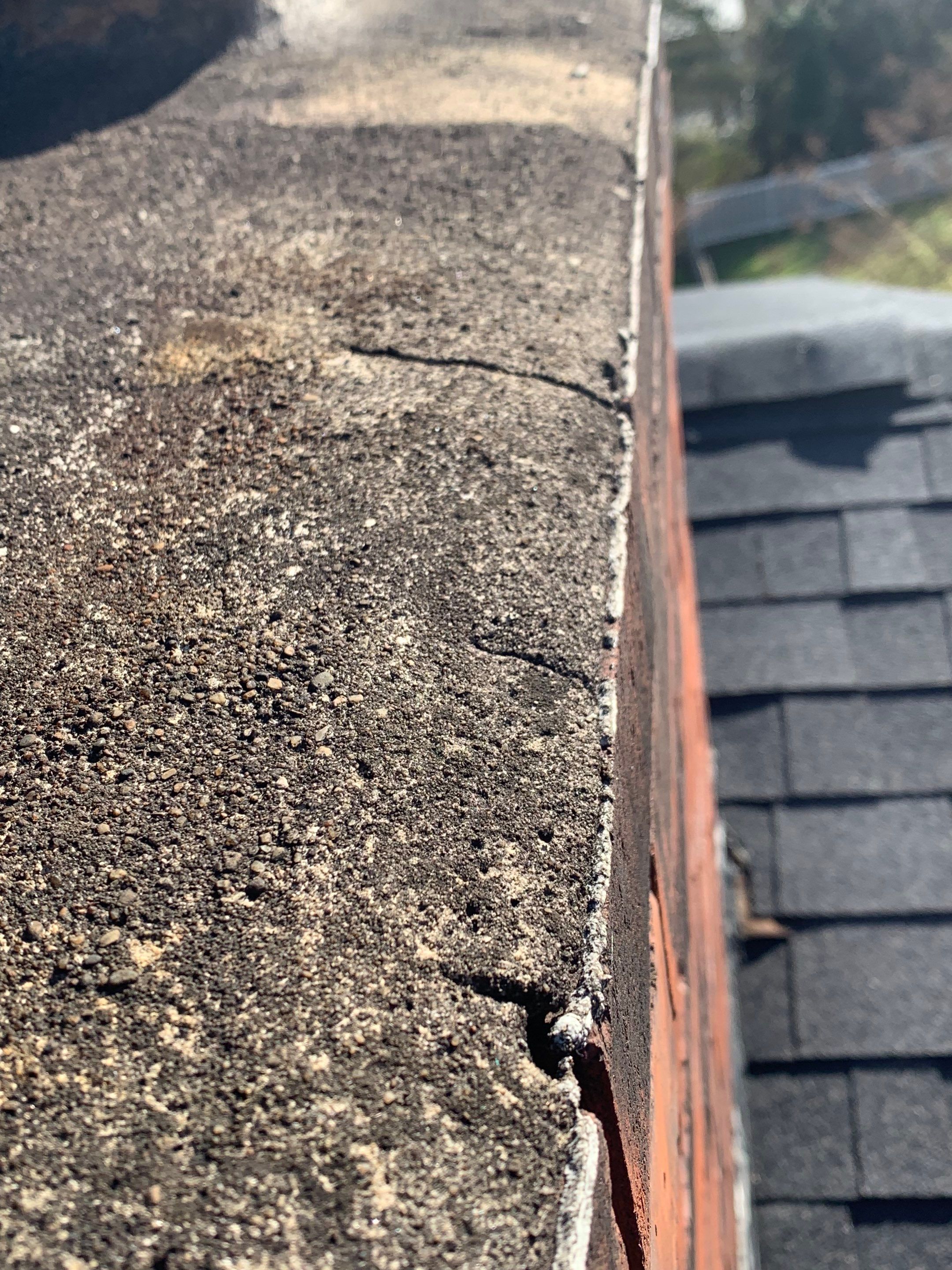 Residential Roofing Repair Chimney Flashing and Cap by Secure Construction Company Inc